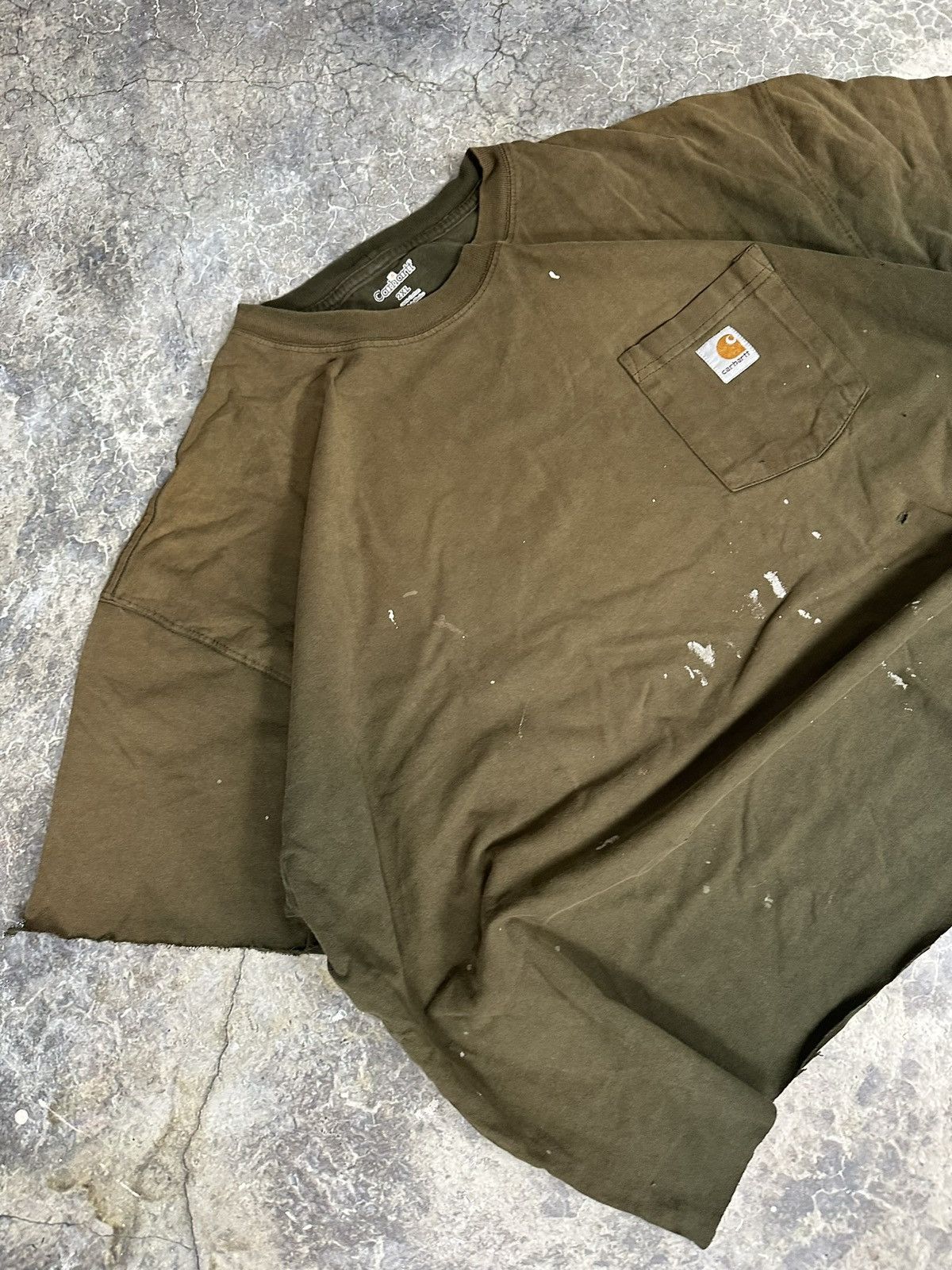 Carhartt × Vintage Faded Carhartt Tee Size US XL / EU 56 / 4 - 3 Thumbnail
