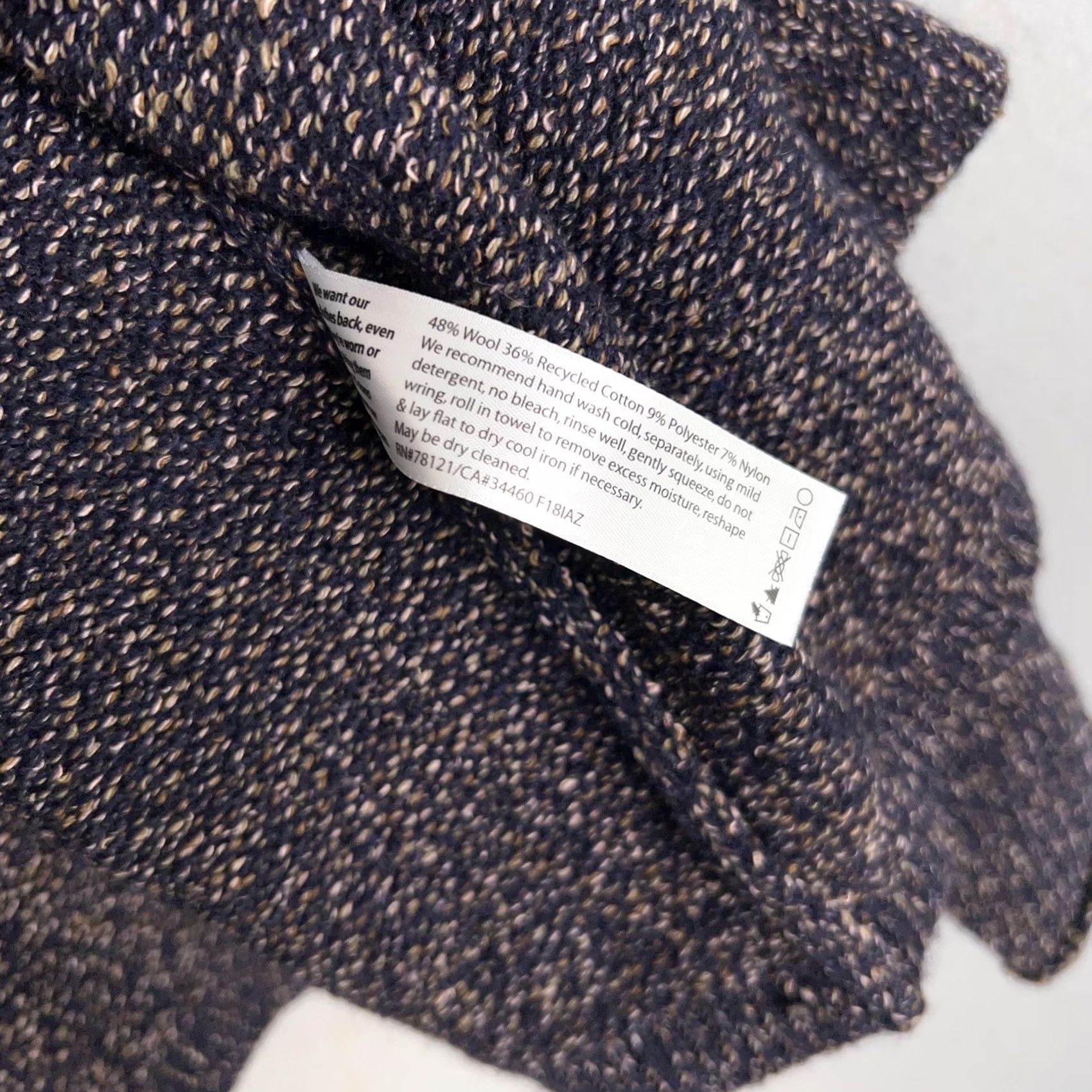 Eileen Fisher Eileen Fisher Sweater Womens Petite Small Open Cardigan Wool Marled Quiet Luxury Size S / US 4 / IT 40 - 5 Thumbnail