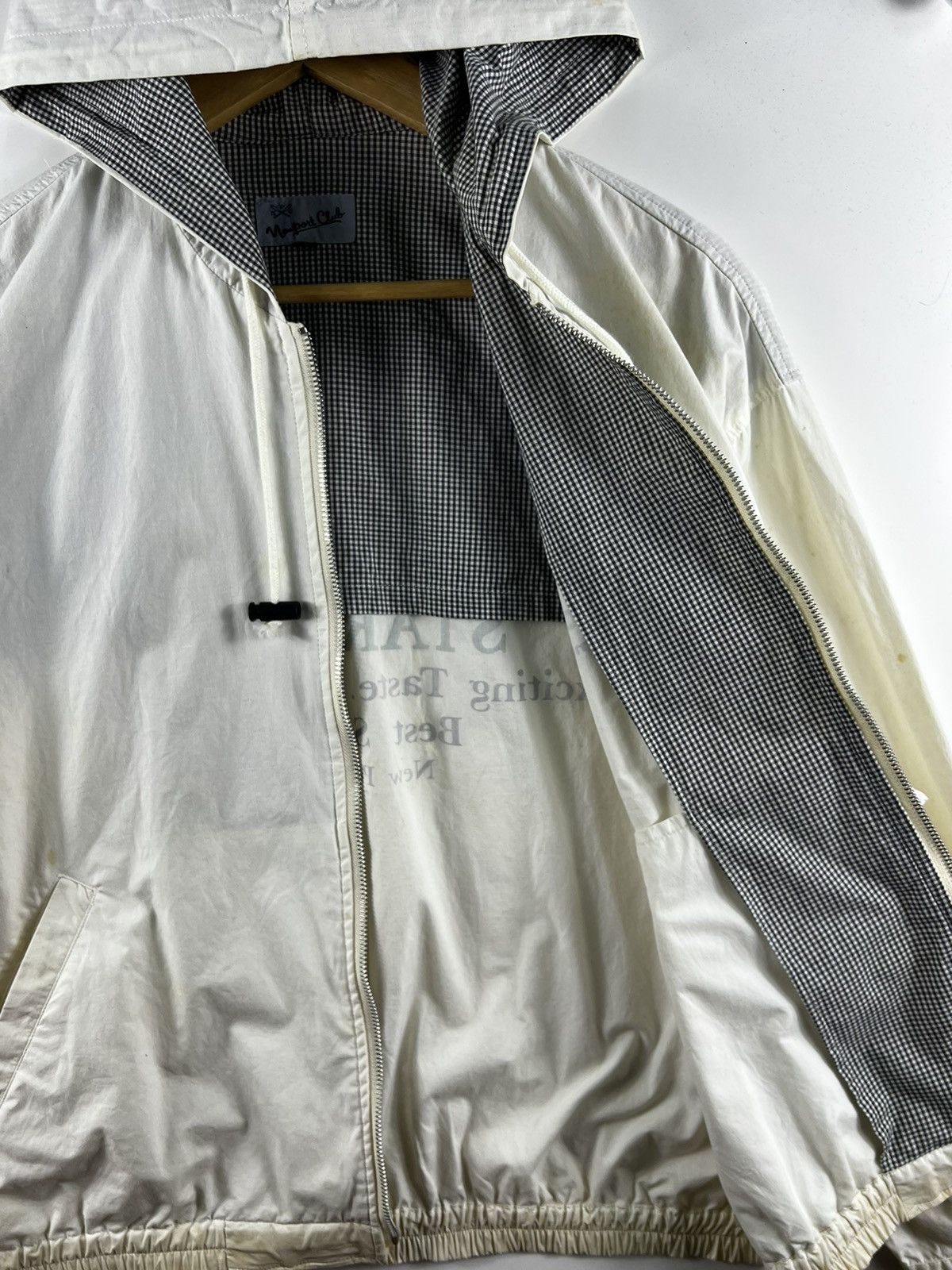 Japanese Brand NEWPORT CLUB PROMISING STUDIO BOMBER BIG LOGO - M Size US M / EU 48-50 / 2 - 9 Thumbnail