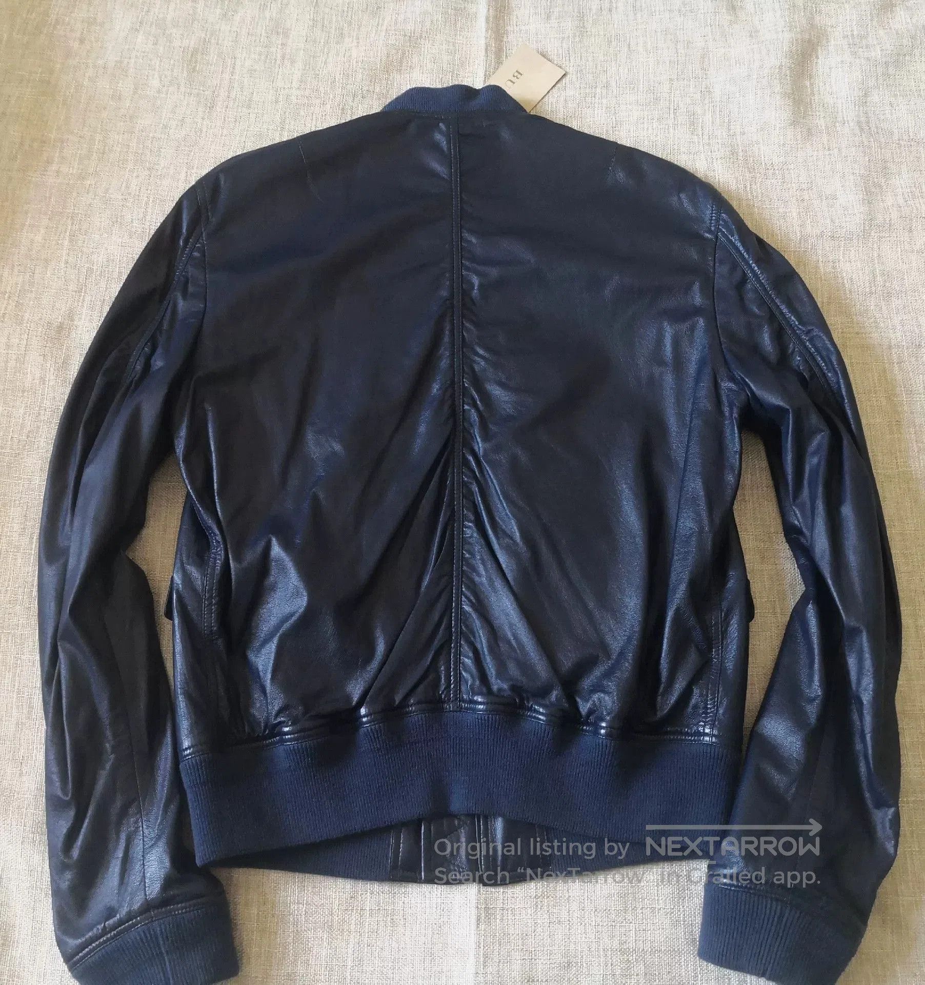 Burberry Burberry Leather Pilot Jacket. Size US M / EU 48-50 / 2 - 8 Thumbnail