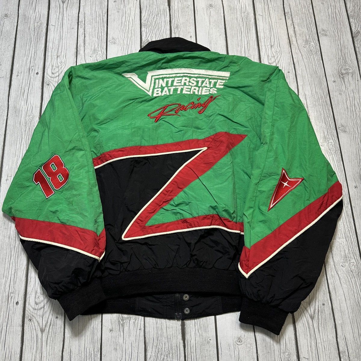 NASCAR Vintage NASCAR Interstate Batteries Racing jacket Size US XL / EU 56 / 4 - 2 Thumbnail