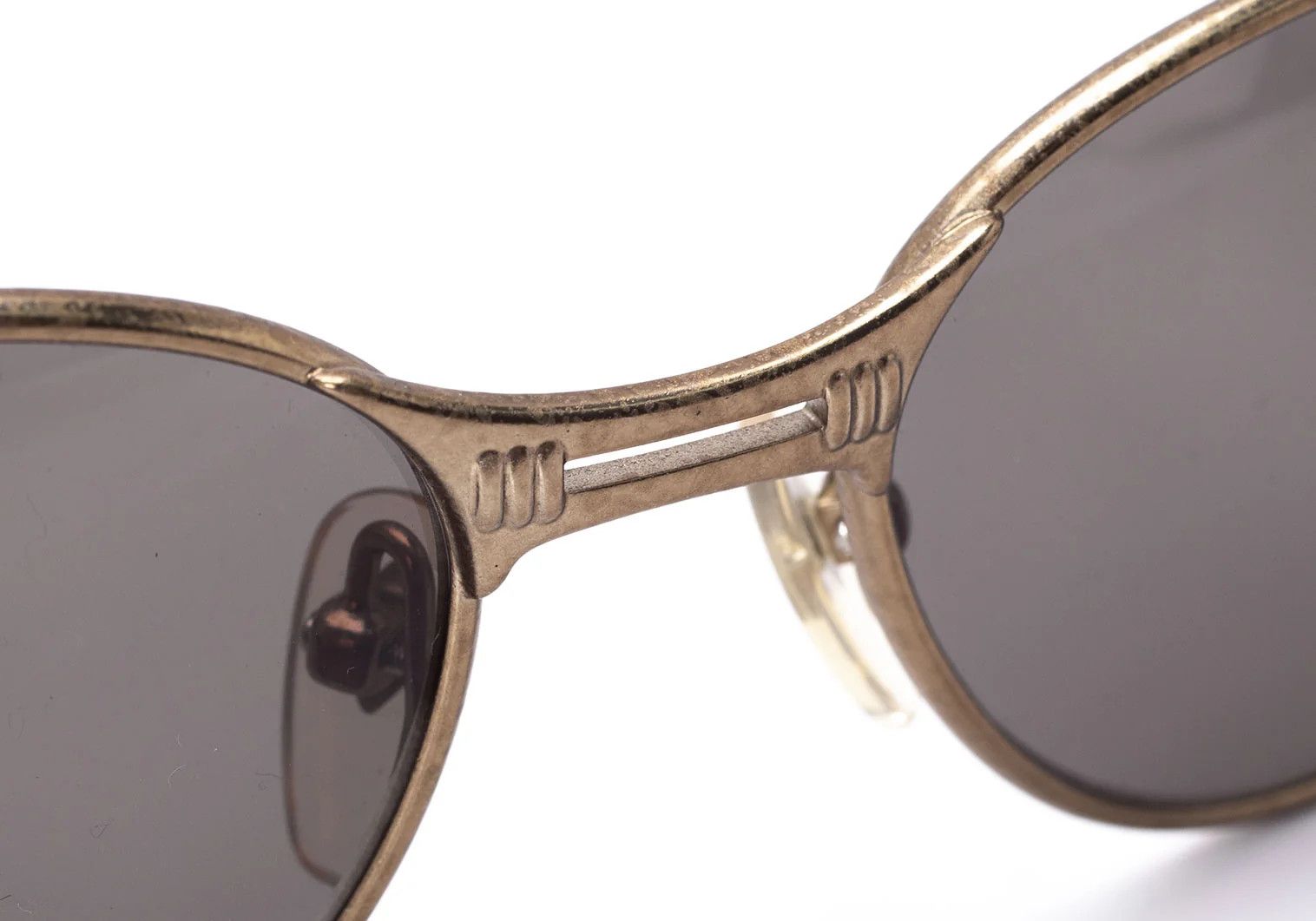 Jean Paul Gaultier Side Ring Spring Frame Sunglasses Bronze 55□17 140 Size ONE SIZE - 3 Thumbnail