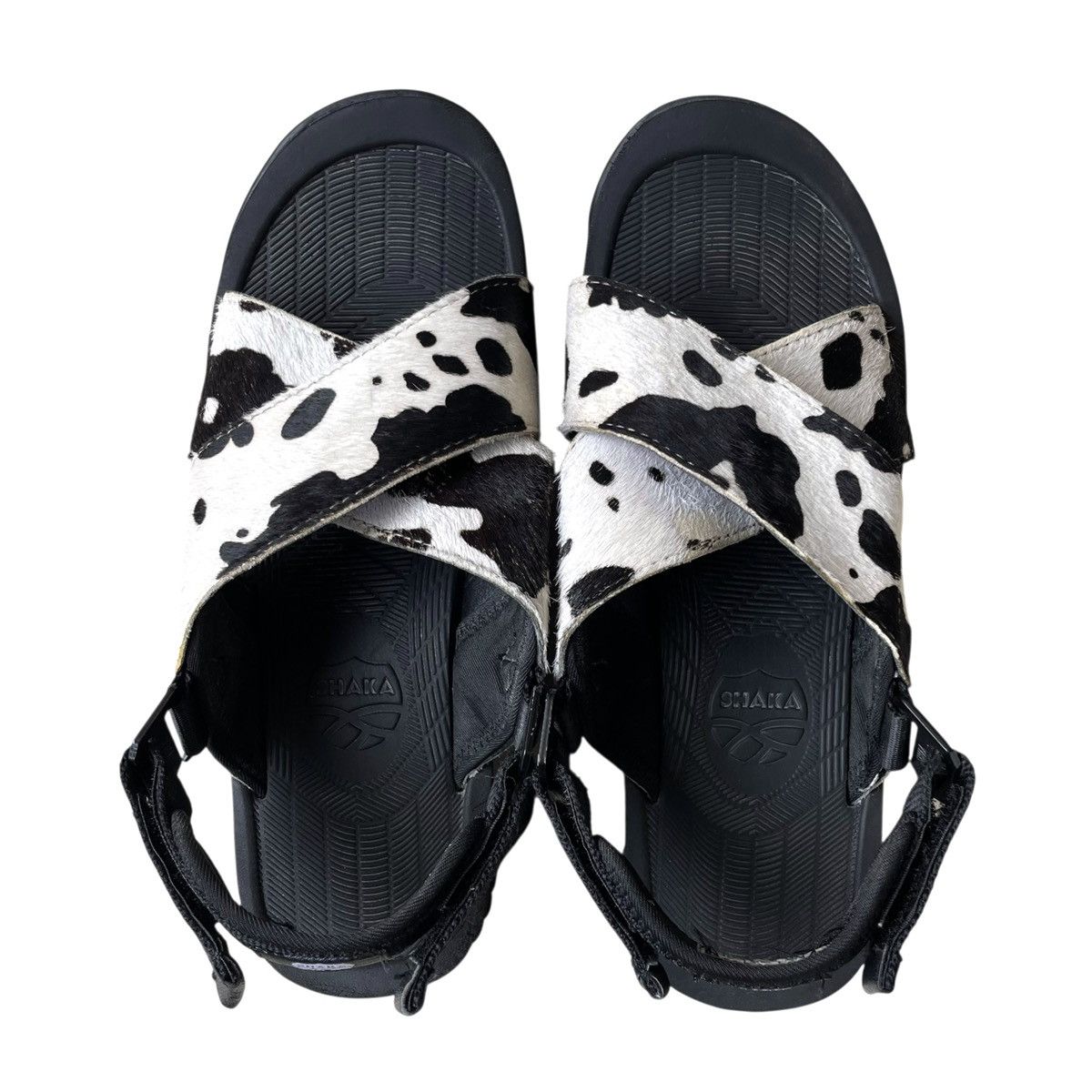 Japanese Brand Shaka Footwear Japan WMN Fiesta 2023 Leather Sandal Size US 7 / IT 37 - 3 Thumbnail
