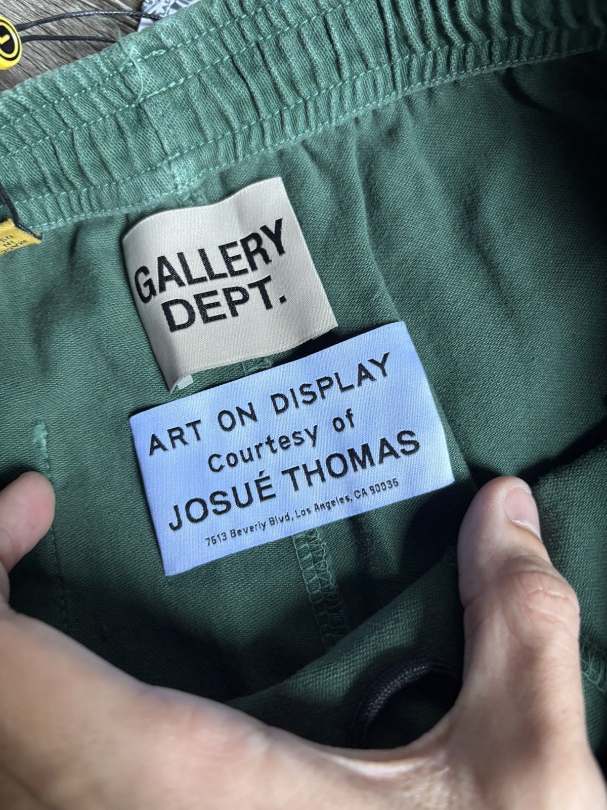 Gallery Dept. Gallery Dept. Green Zuma Shorts Size US 31 - 8 Thumbnail