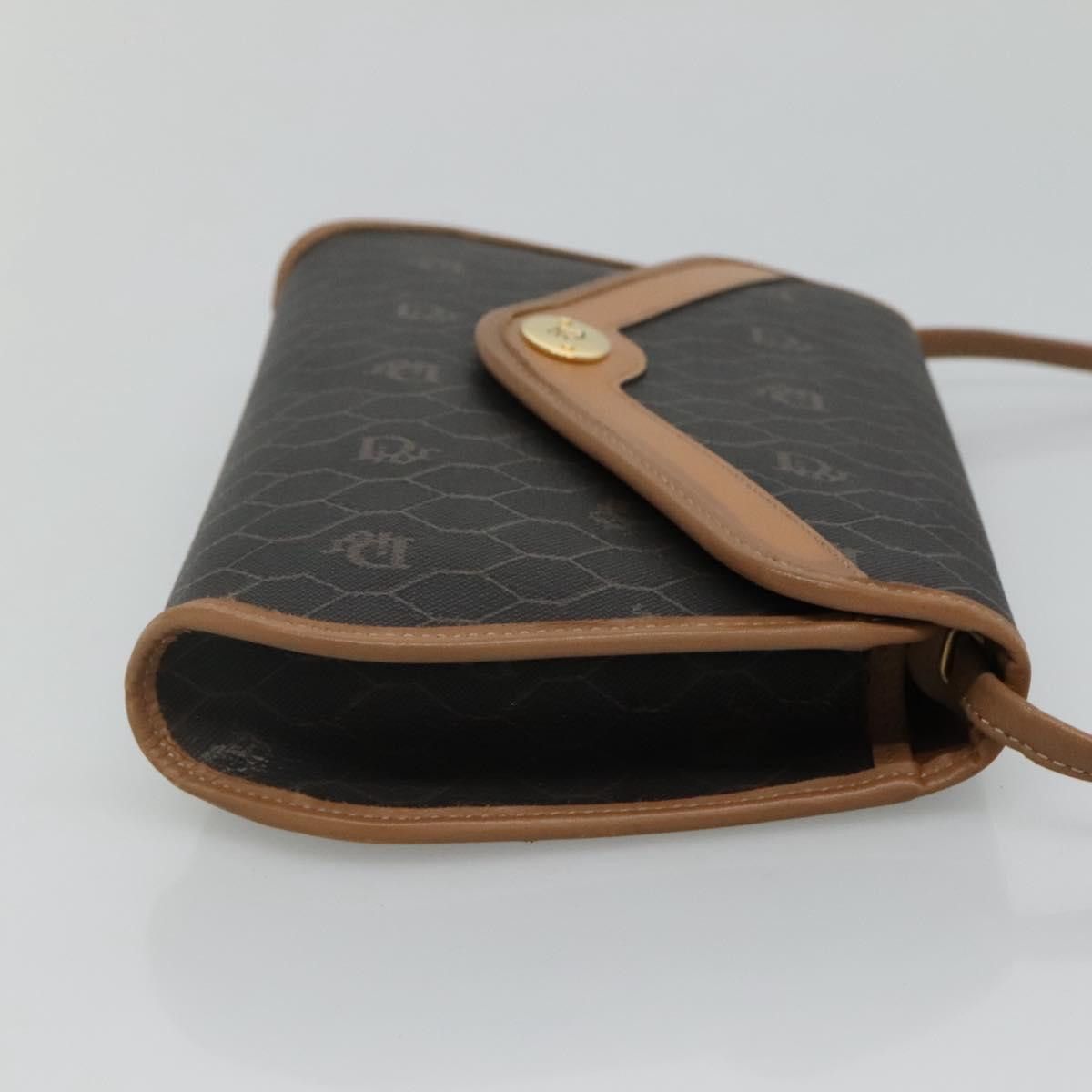 Dior DIOR Honeycomb Canvas Shoulder Bag Pvc Black Size ONE SIZE - 4 Thumbnail