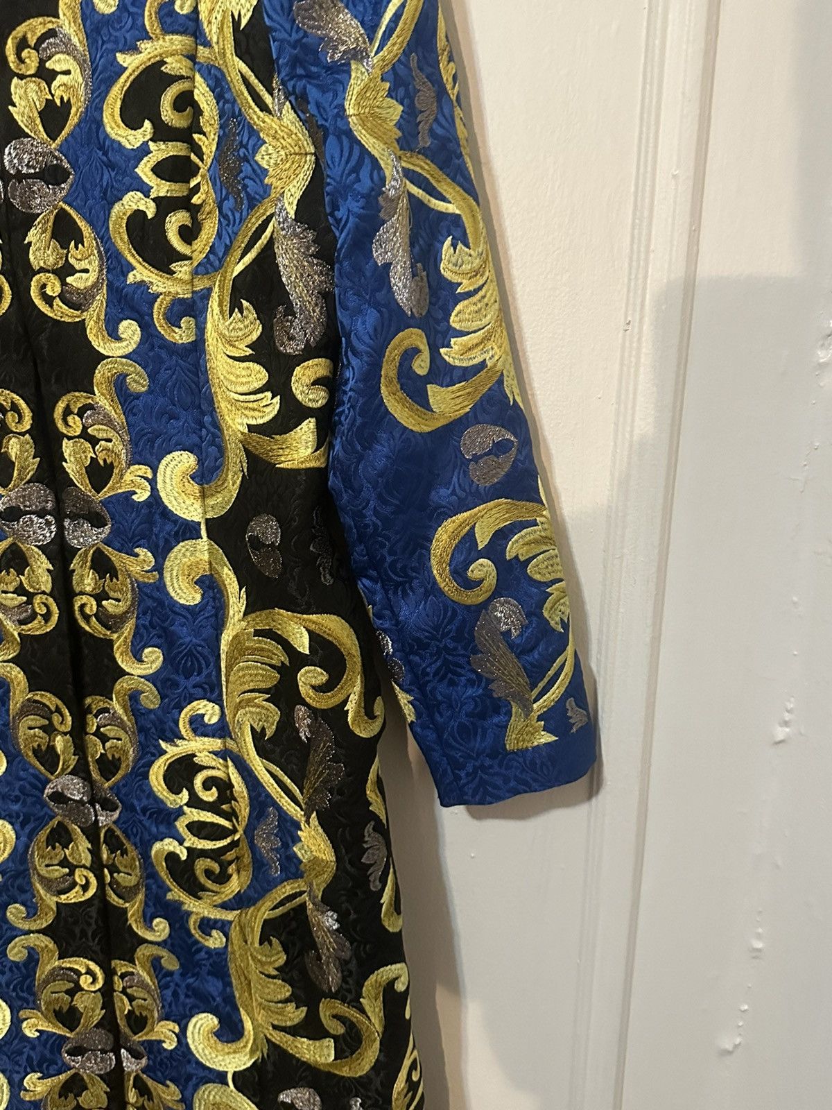 Alice + Olivia A+O THOMAS EMBROIDERED COAT Size S / US 4 / IT 40 - 7 Thumbnail
