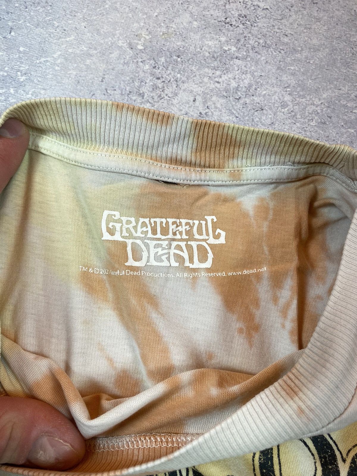 Band Tees Grateful Dead Men’s T-shirt With Big Logo Size US M / EU 48-50 / 2 - 7 Thumbnail