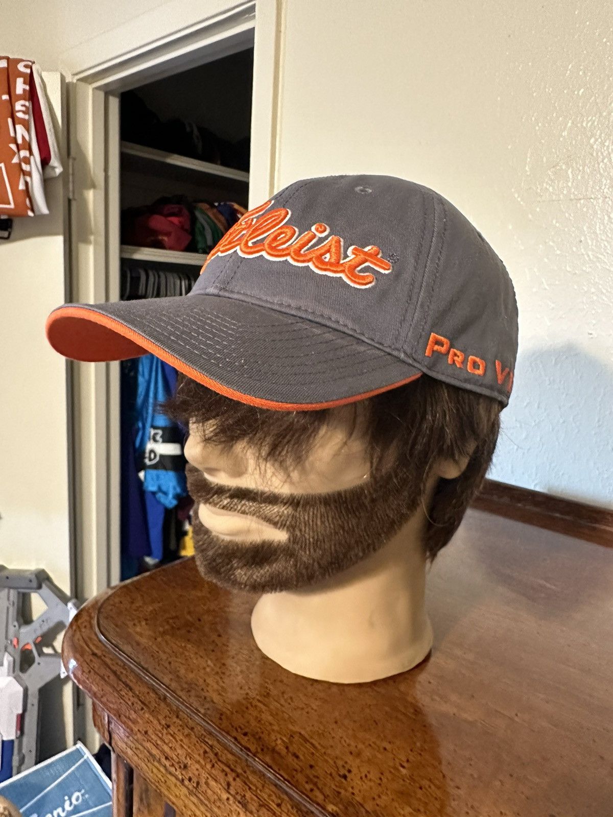 Titleist × Vintage Vintage Titleist Pro V1 “orange & grey” hat 00s Size ONE SIZE - 6 Thumbnail