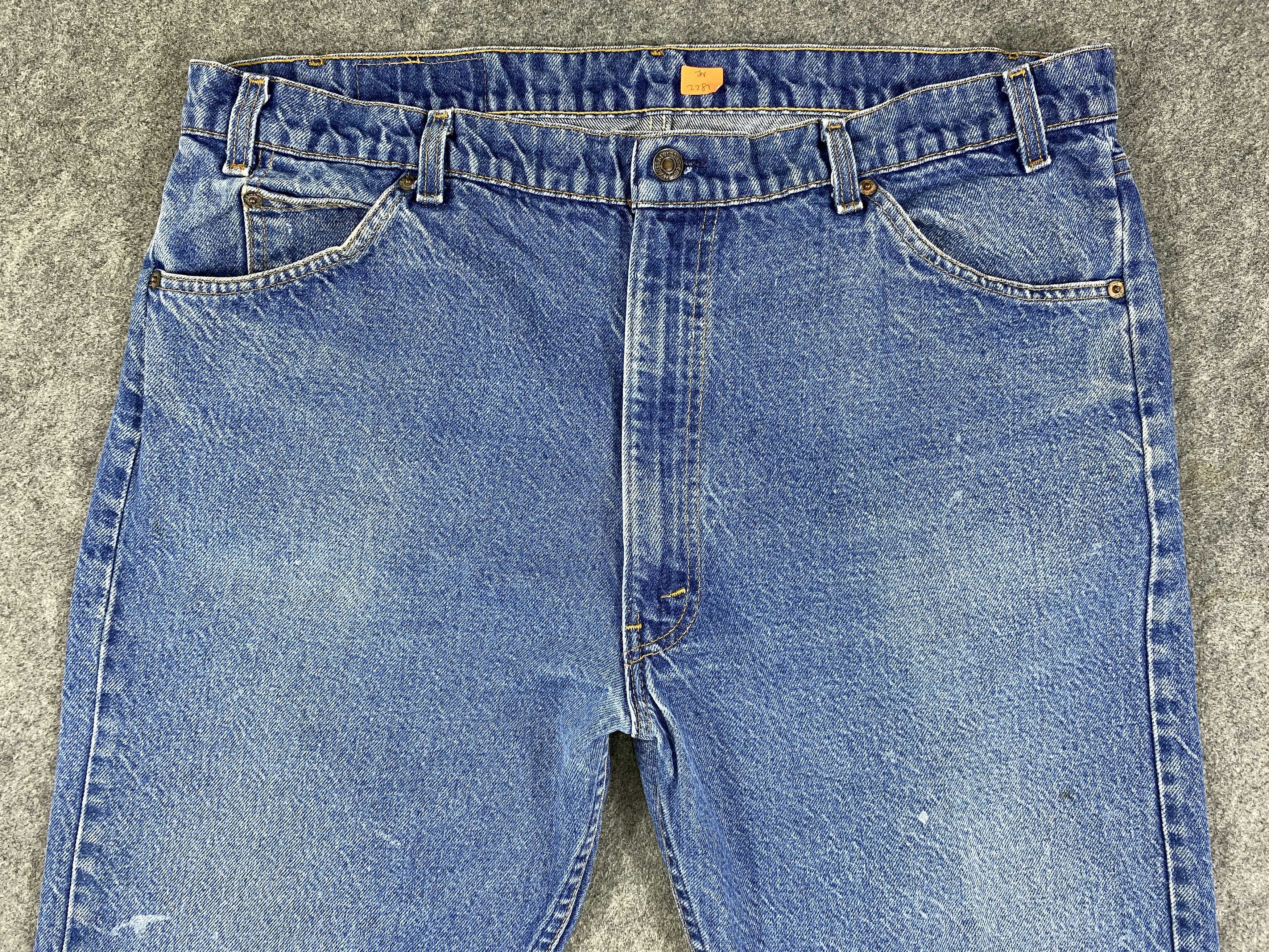 Vintage Blue Vintage Levi's Orange Tab Jeans 40x29 Denim -JN2281 Size US 40 / EU 56 - 3 Thumbnail