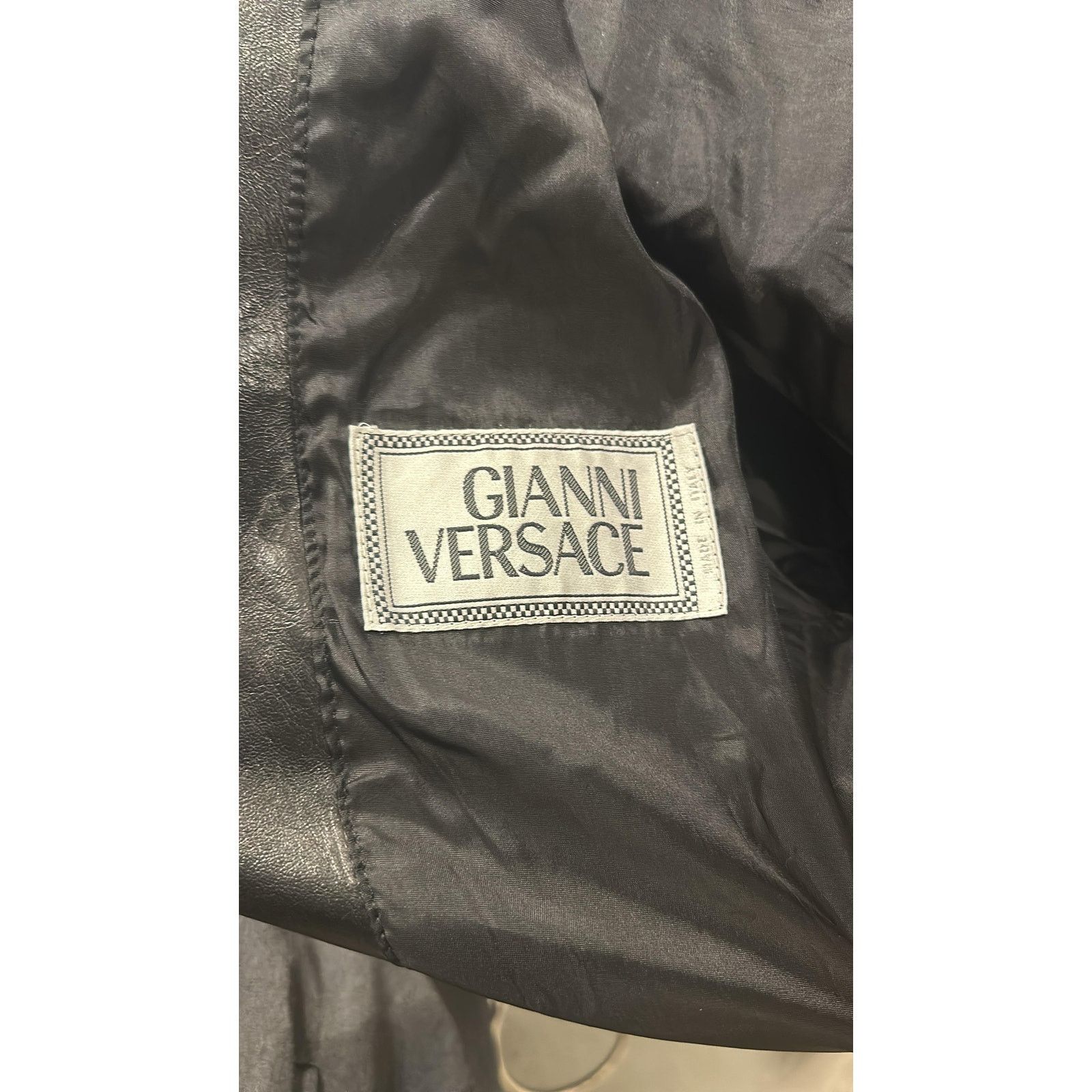 Versace S/S1992 Gianni Versace studded leather jacket Size M / US 6-8 / IT 42-44 - 12 Thumbnail