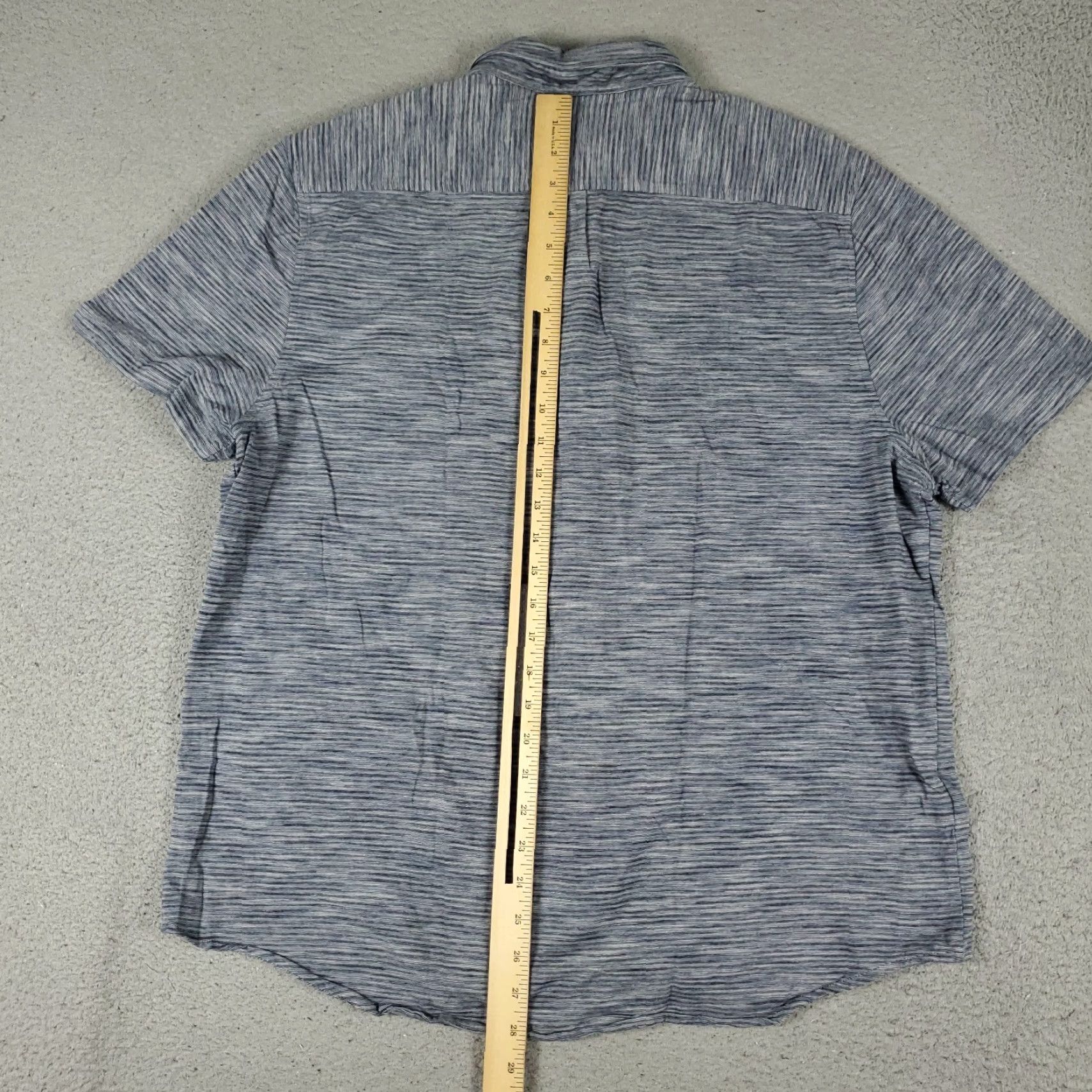 Original Penguin VINTAGE Penguin Shirt Mens 2XL Blue Striped Button-Up Short Sleeve Casual Modern Classic Mens 2XL Blue Penguin Shirt Size US XXL / EU 58 / 5 - 3 Thumbnail