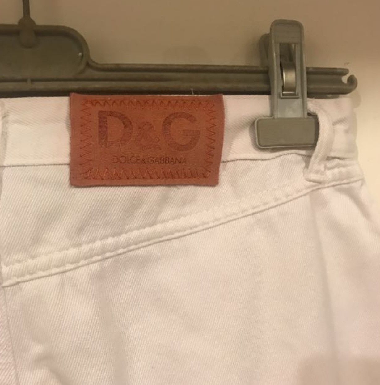 Dolce & Gabbana Dolce & Gabbana D&G white jeans Size 27" / US 4 / IT 40 - 4 Thumbnail