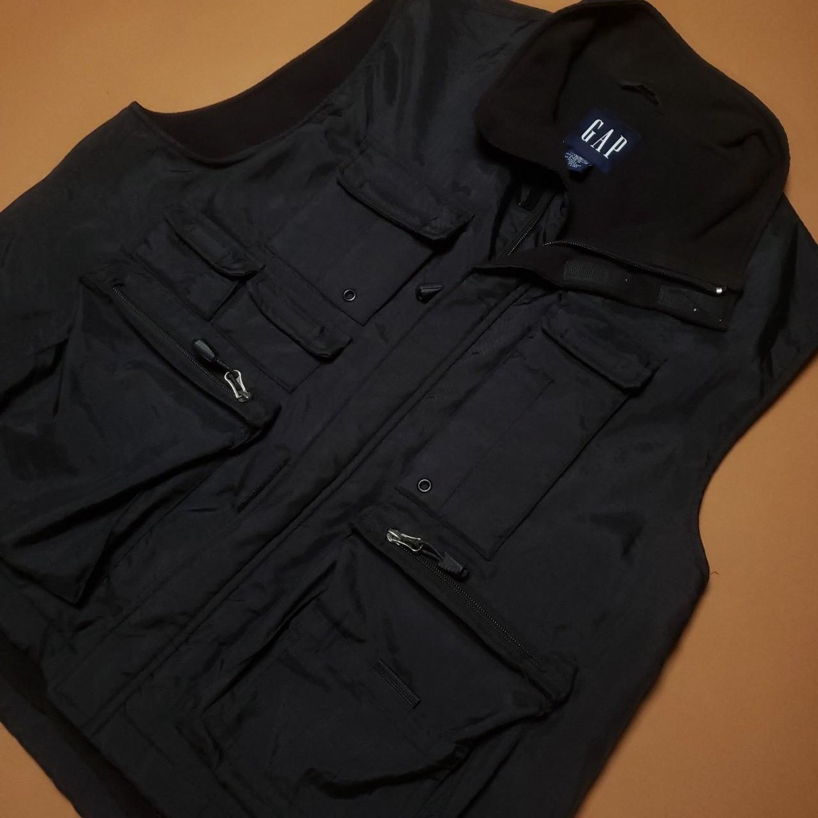 Gap Vintage Gap Veteran Embroidered Vest Mens Large Size US L / EU 52-54 / 3 - 7 Thumbnail