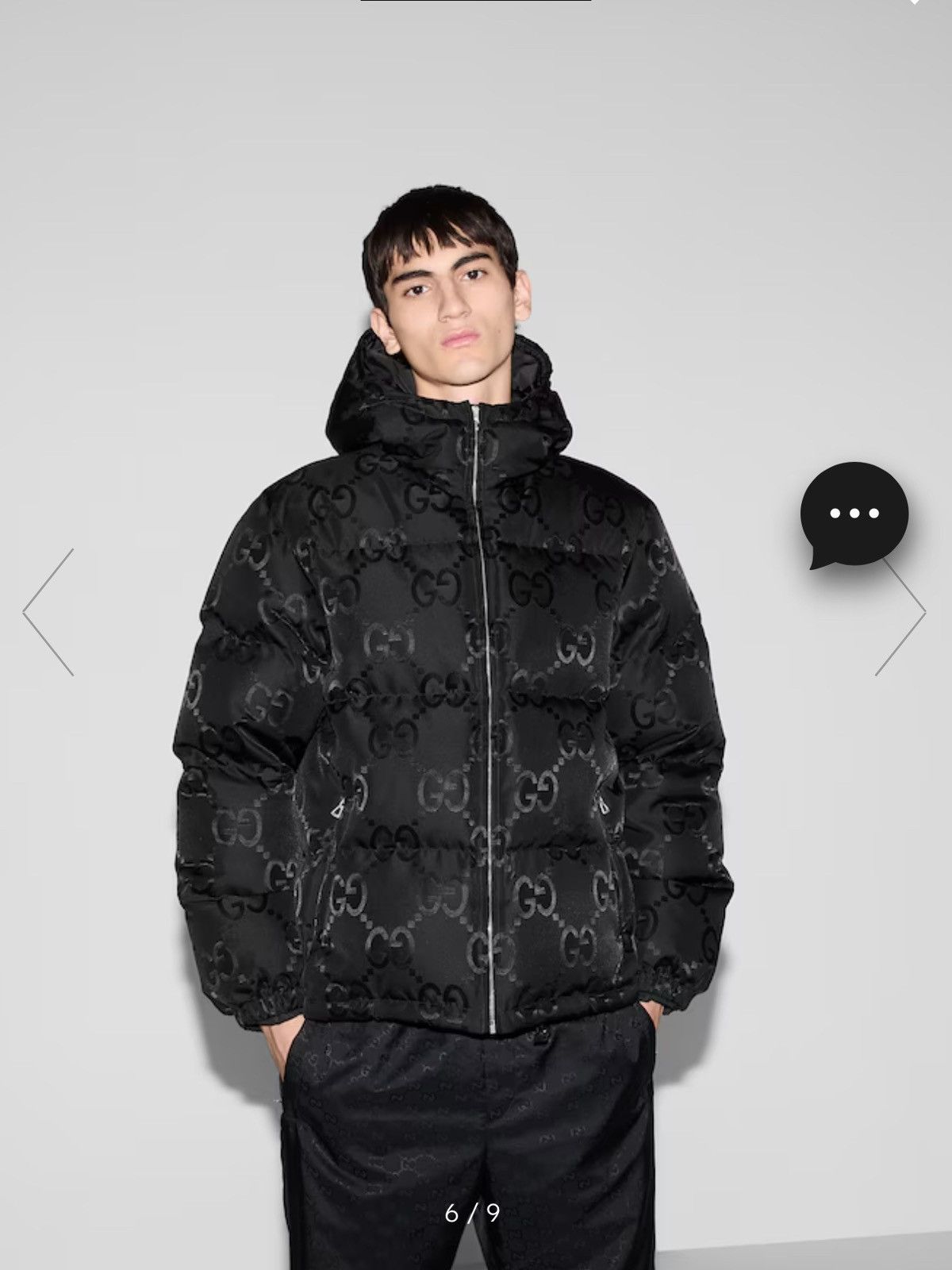 Gucci Gucci jumbo logo down jacket 54 Size US L / EU 52-54 / 3 - 4 Thumbnail