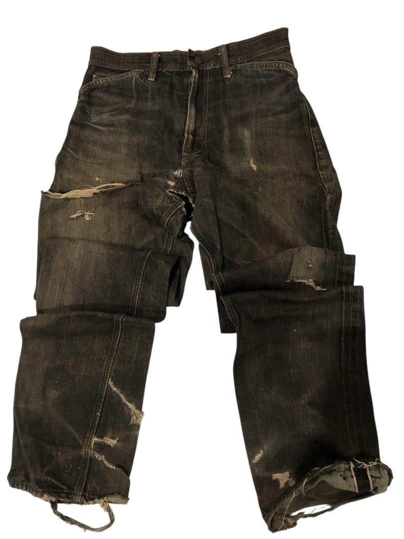 Japanese Brand Vintage Bathing Apes Distressed Denim Size US 29 - 8 Thumbnail