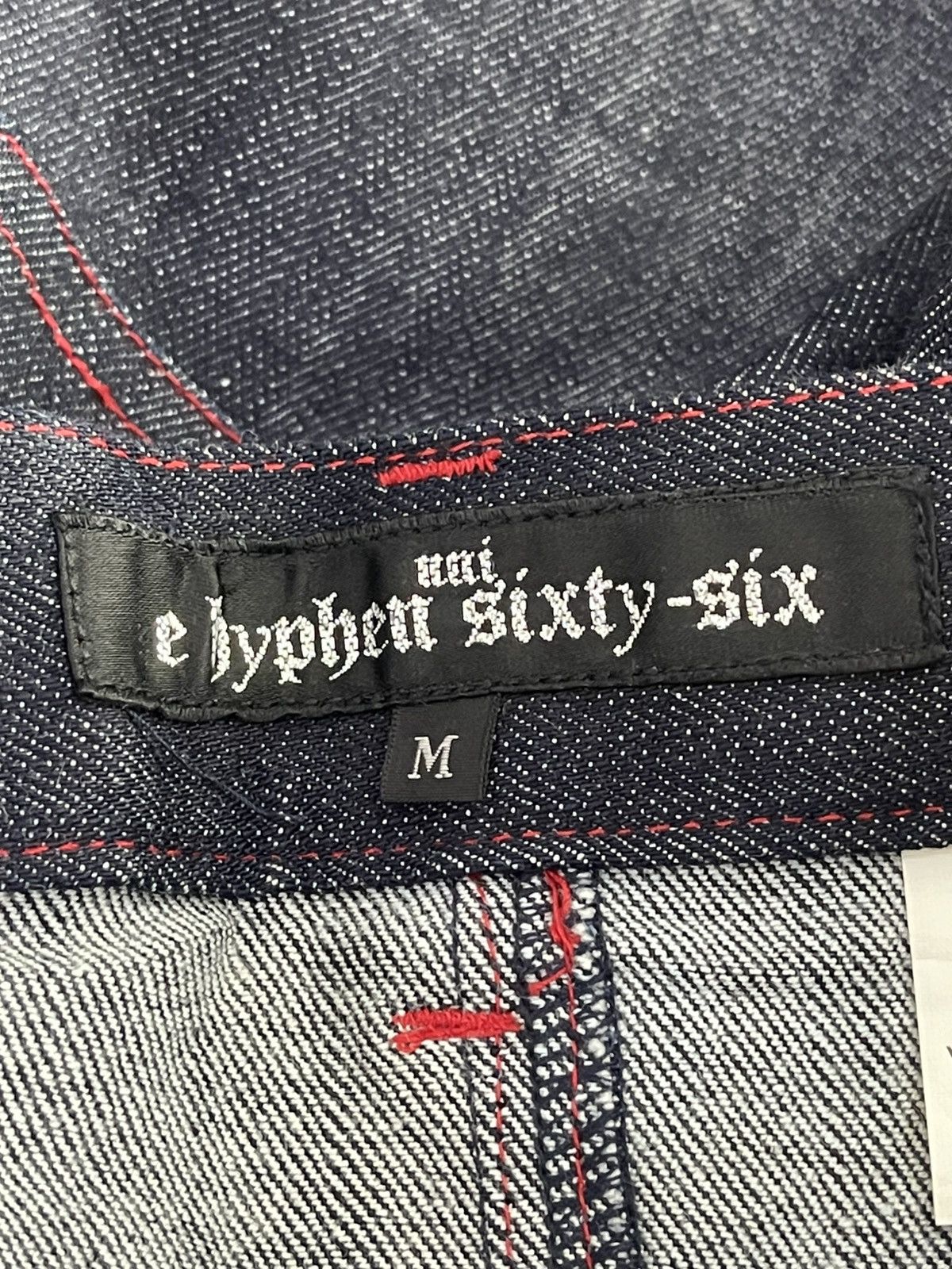 If Six Was Nine E hypen sixty - six punk style jeans Size US 30 / EU 46 - 4 Thumbnail