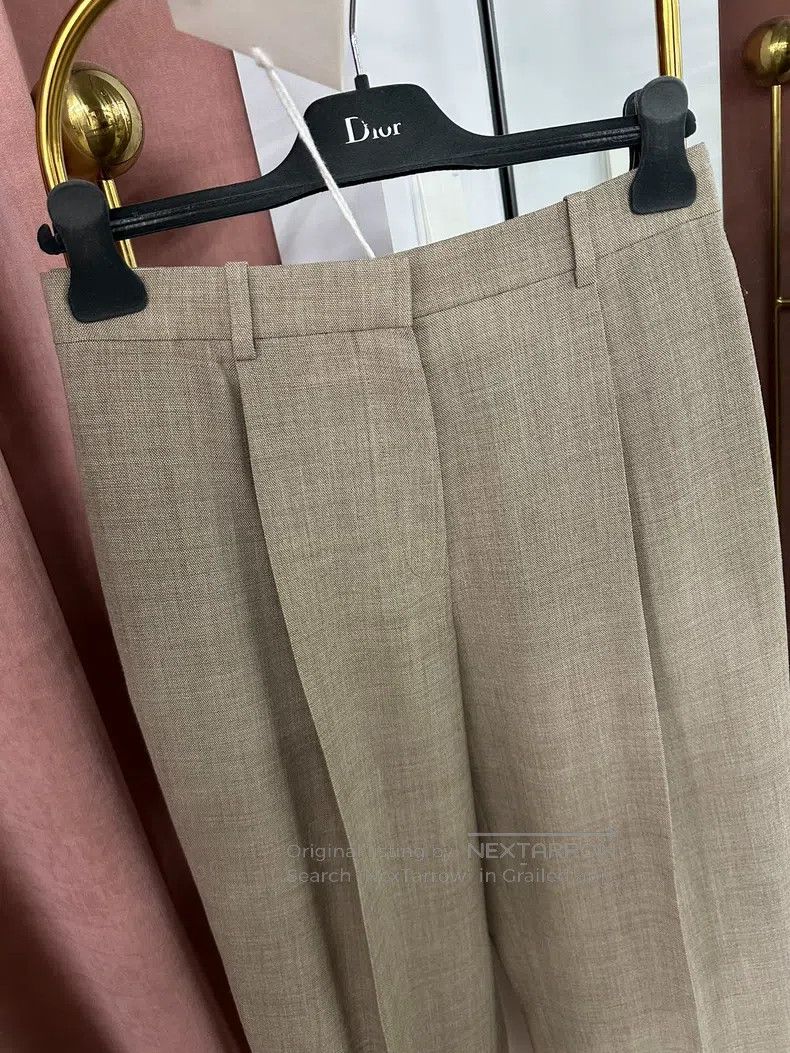 The Row The row size 0 Oatmeal Suit Pants Size 22" - 2 Thumbnail