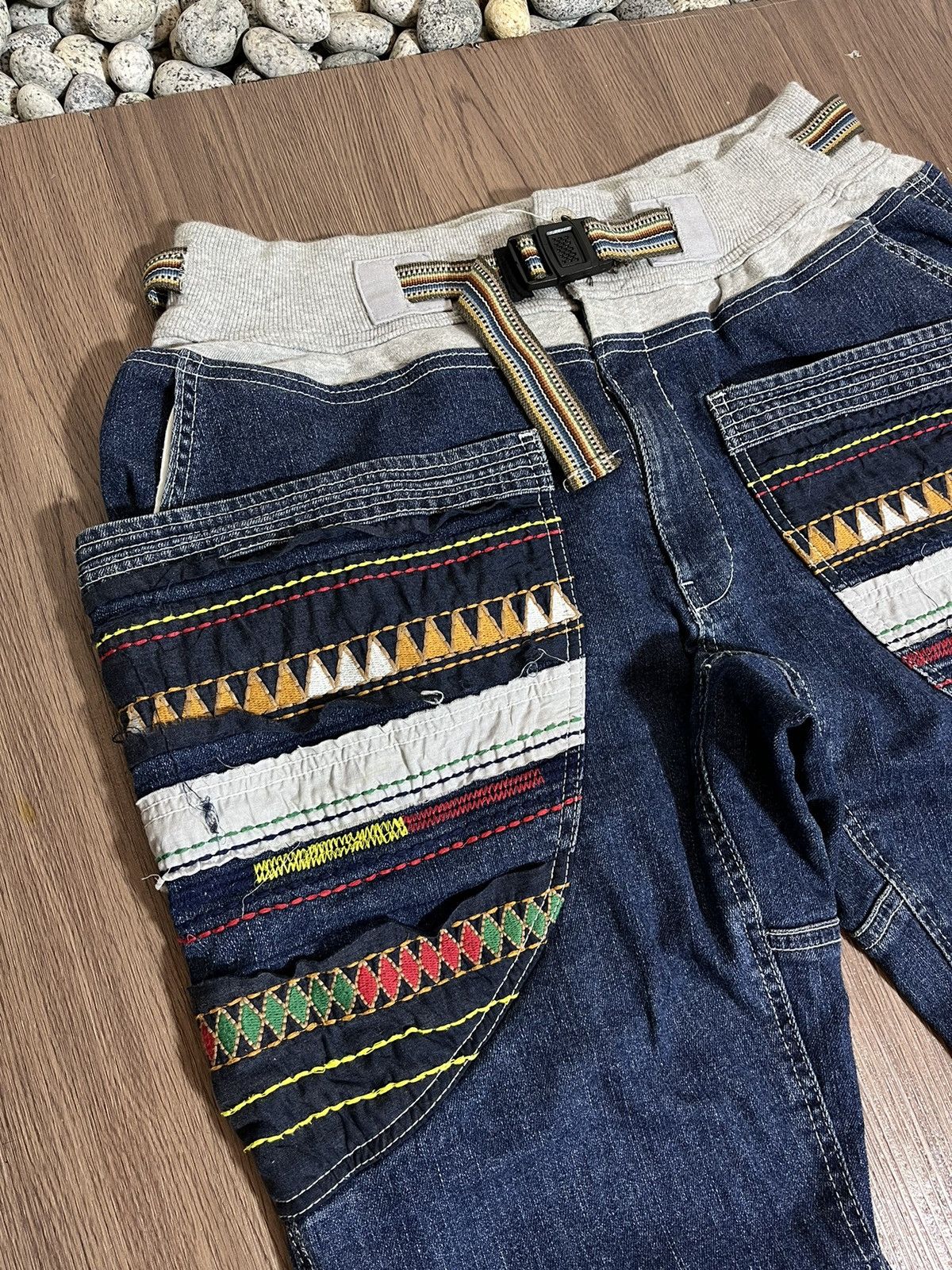 Japanese Brand × go slow caravan Go Slow Caravan japan 6 pocket native climbing pants Size US 30 / EU 46 - 7 Thumbnail