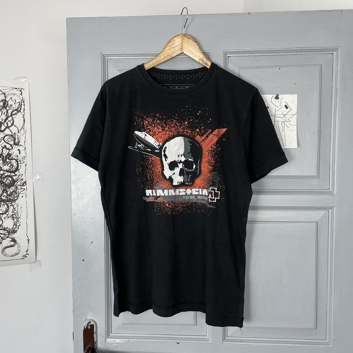 Vintage Vintage Rammstein Reise,Reise T-Shirts Size US M / EU 48-50 / 2 - 2 Thumbnail