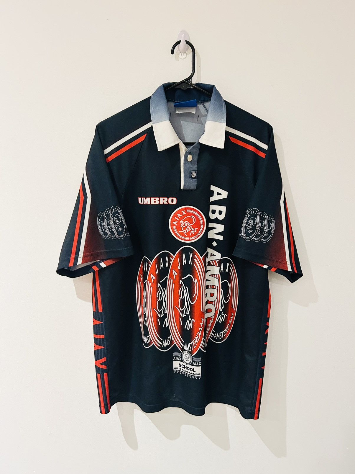 Umbro × Vintage Ajax Amsterdam 1997/98 Away Size US XL / EU 56 / 4 - 1 Thumbnail