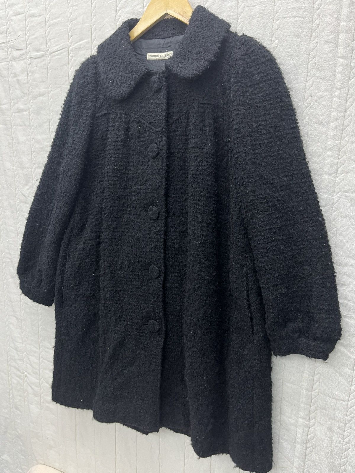 Issey Miyake ARCHIVE🔥ISSEY MIYAKE TSUMORI CHISATO WOOL RUFFLE JACKET Size M / US 6-8 / IT 42-44 - 3 Thumbnail