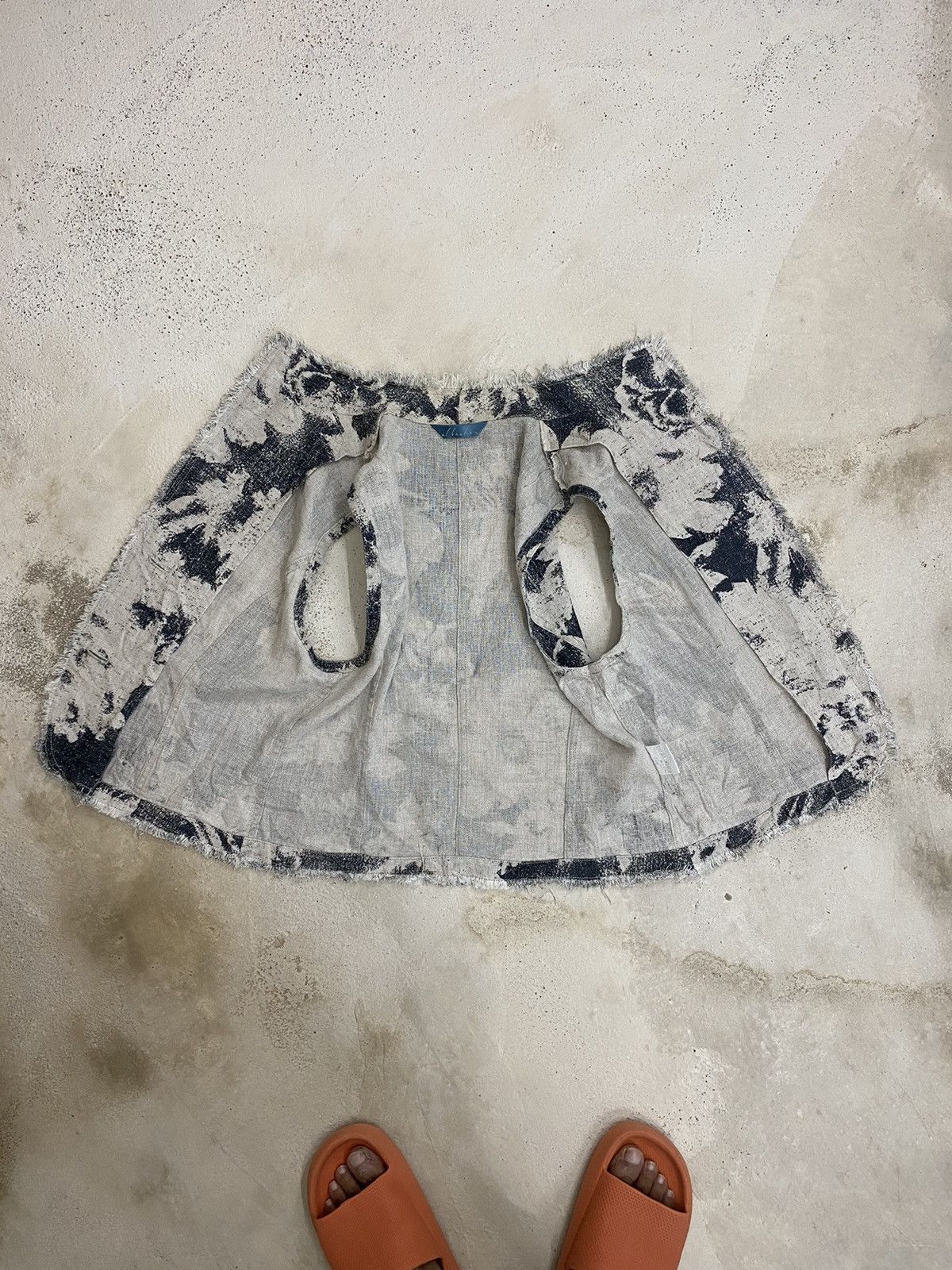 If Six Was Nine × Japanese Brand × Le Grande Bleu (L.G.B.) Vintage Vests AL Bacher Japan Brand Art Floral Sackcloth Size US S / EU 44-46 / 1 - 9 Thumbnail