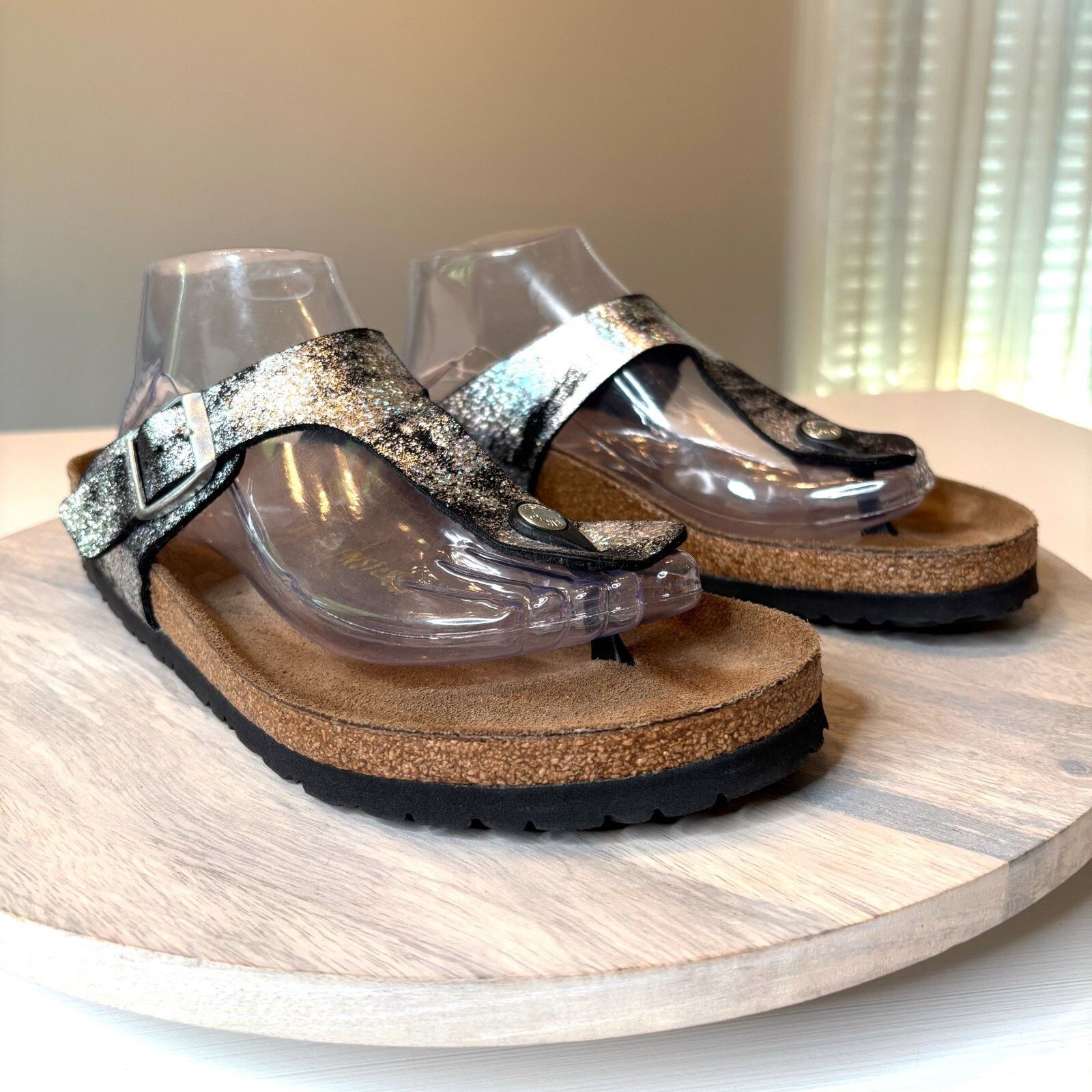 Birkenstock Birkenstock Gizeh Birko-Flor Thong Sandals Shoes US Size 10 Size US 10 / IT 40 - 3 Thumbnail