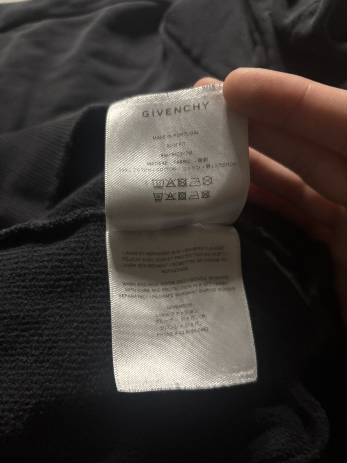 Givenchy Givenchy FW22 Flocked Patch Hoodie Matthew Williams Size US S / EU 44-46 / 1 - 8 Thumbnail