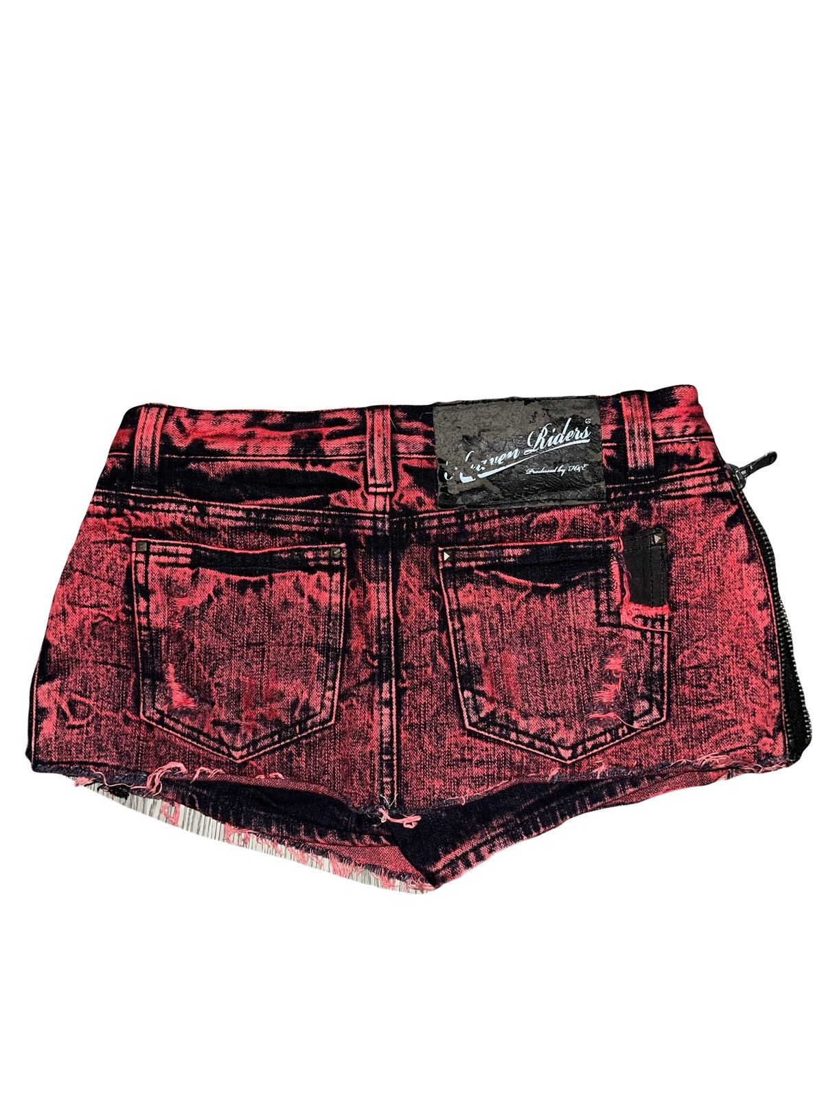 Japanese Brand Heaven and Earth punk red mini skirts 💋🥀 Size 28" / US 6 / IT 42 - 2 Thumbnail