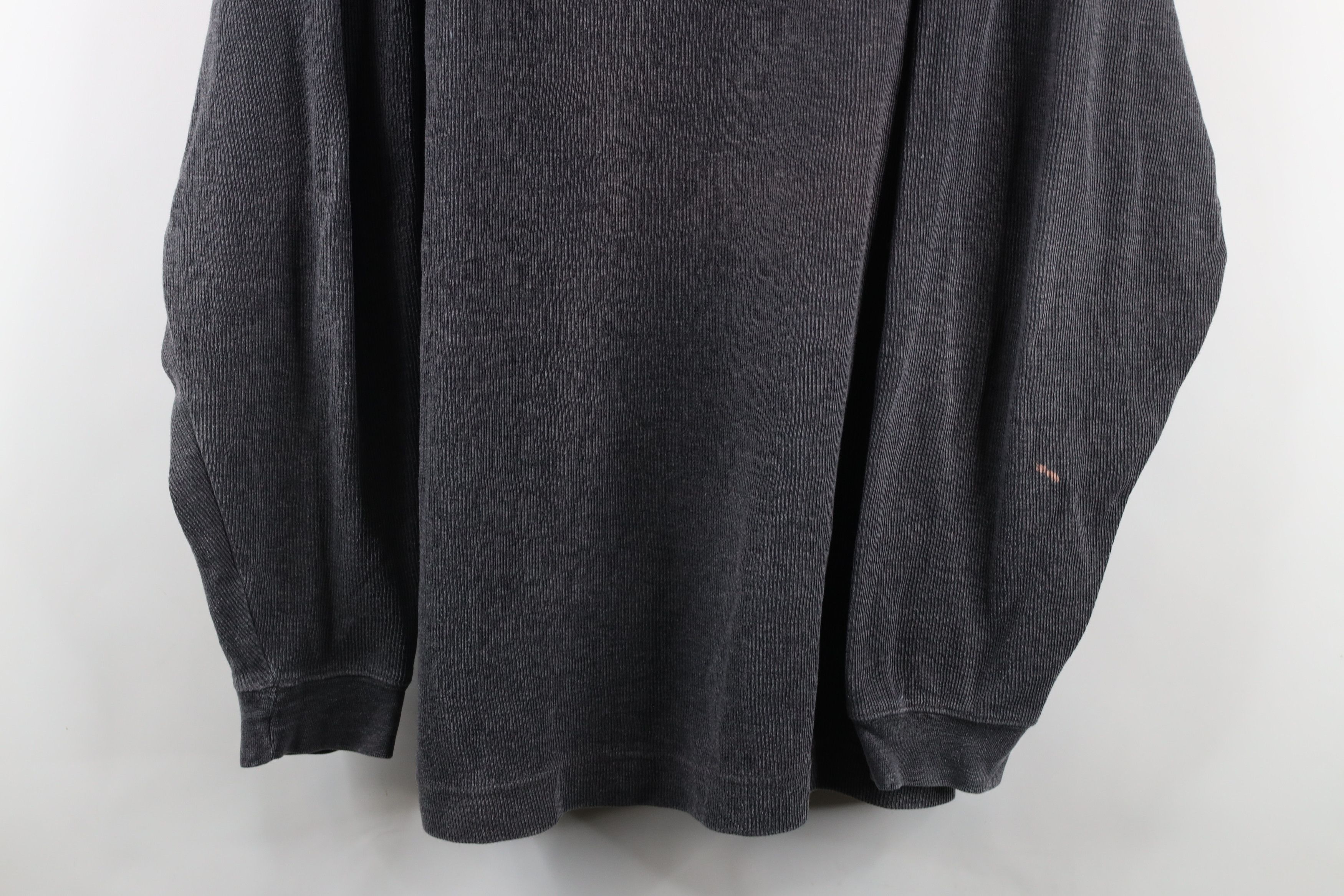 Vintage Vintage 90s Streetwear Ribbed Knit Long Sleeve T-Shirt Size US XL / EU 56 / 4 - 3 Thumbnail
