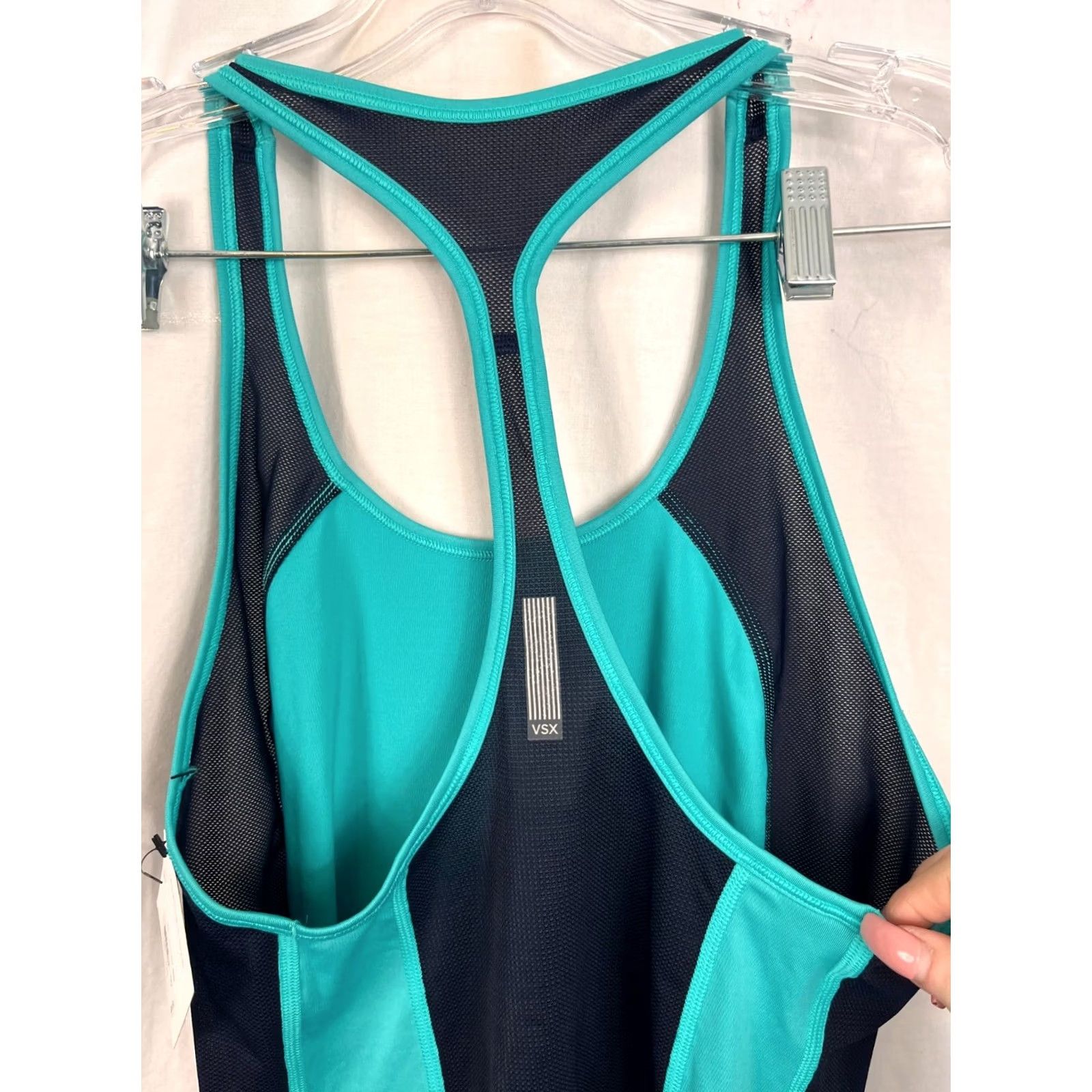 Victoria's Secret Victoria's Secret VSX Sport Tank Top Size XS New Blue Strappy Racer Back Women's Size XS / US 0-2 / IT 36-38 - 7 Thumbnail