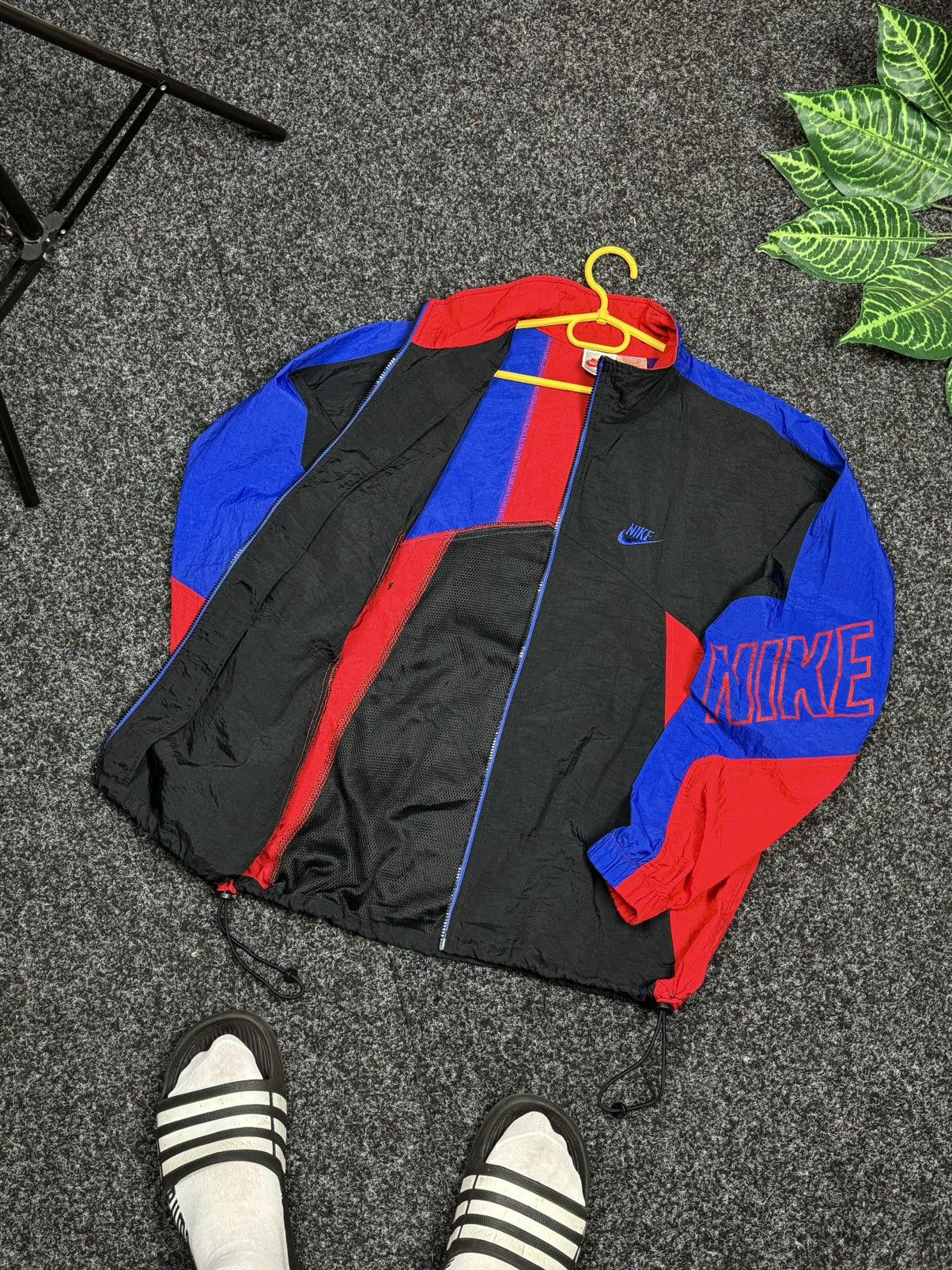 Nike × Vintage Nike Jacket Big Logo Size M Y2K drill style Size US M / EU 48-50 / 2 - 10 Thumbnail