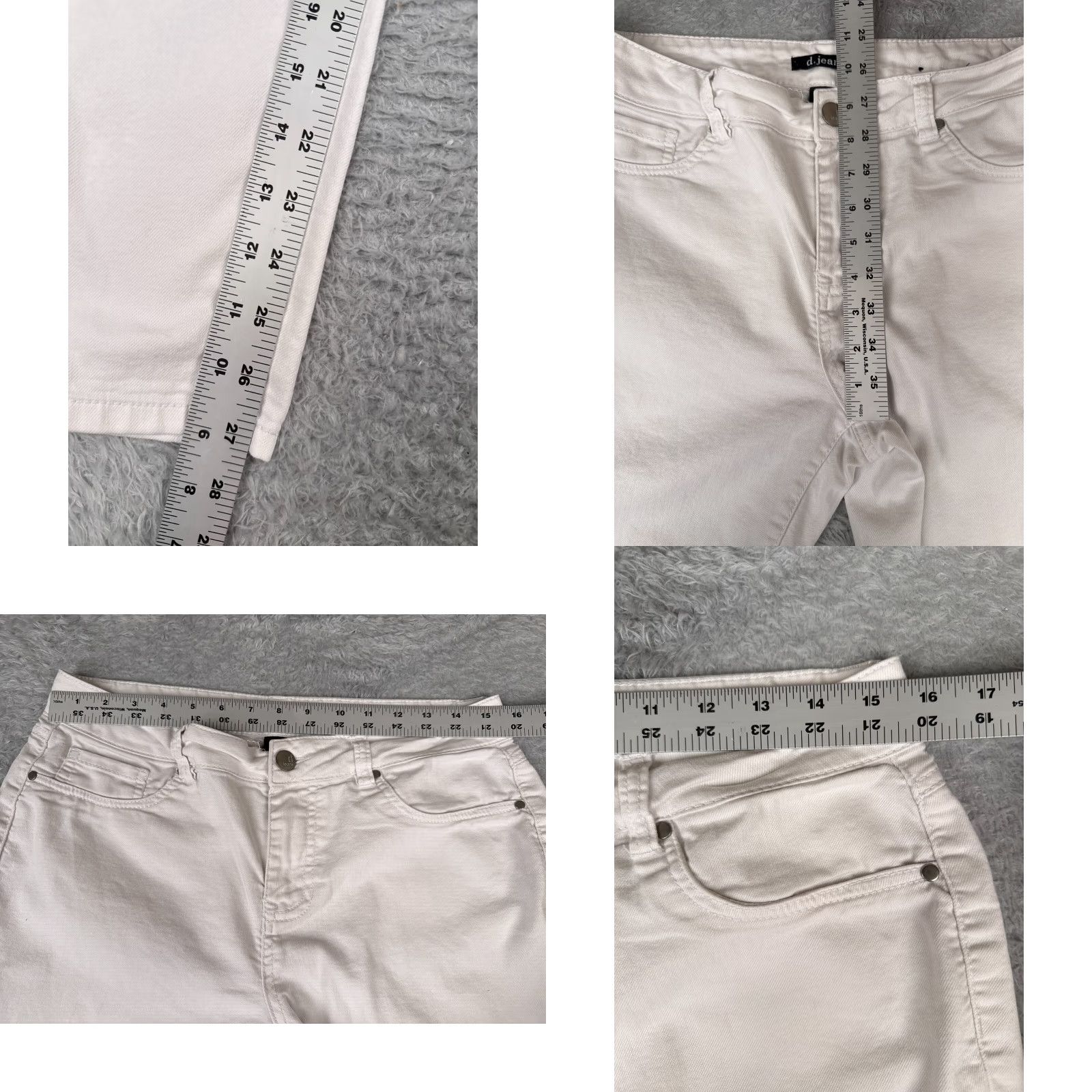 Levi's VINTAGE Levi's Premium Jeans Womens White Medium Wash 27x29 Wedgie High Rise Levi's Wedgie Fit 90s Retro Jeans Womens Size 27" / US 4 / IT 40 - 8 Thumbnail
