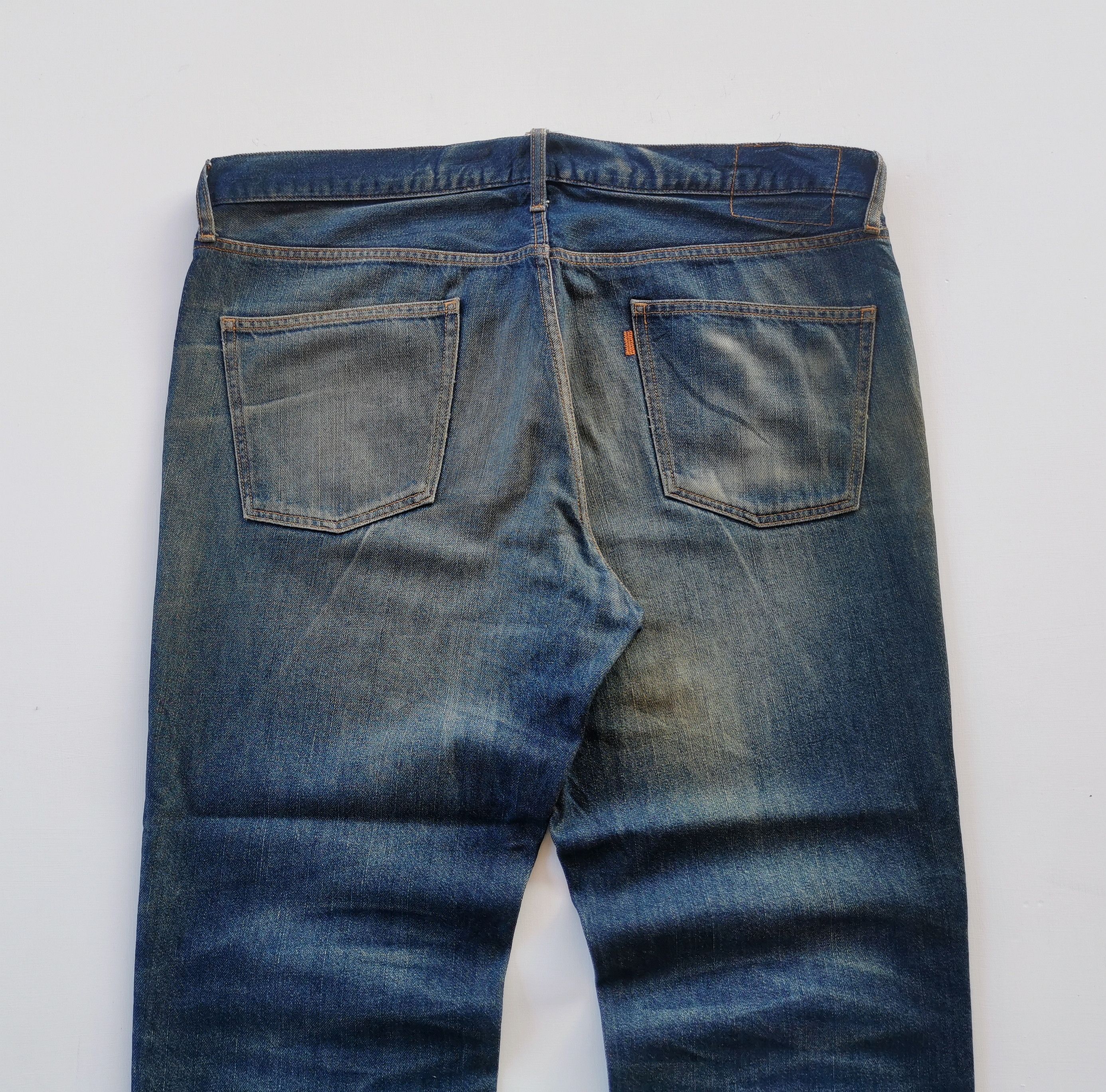Le Grande Bleu (L.G.B.) Vintage Mudwash United Palette Jeans Size US 39 - 2 Thumbnail