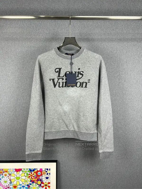 Louis Vuitton Louis Vuitton Gray Men's Sweatshirt in Size XS . Size US XS / EU 42 / 0 - 1 Thumbnail