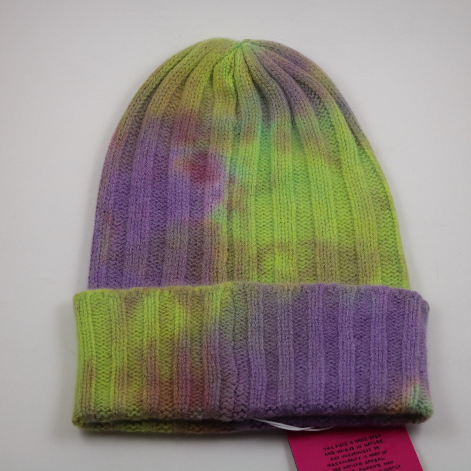 The Elder Statesman The Elder Statesman Cashmere Short Bunny Echo Beanie Hat New Size ONE SIZE - 1 Thumbnail