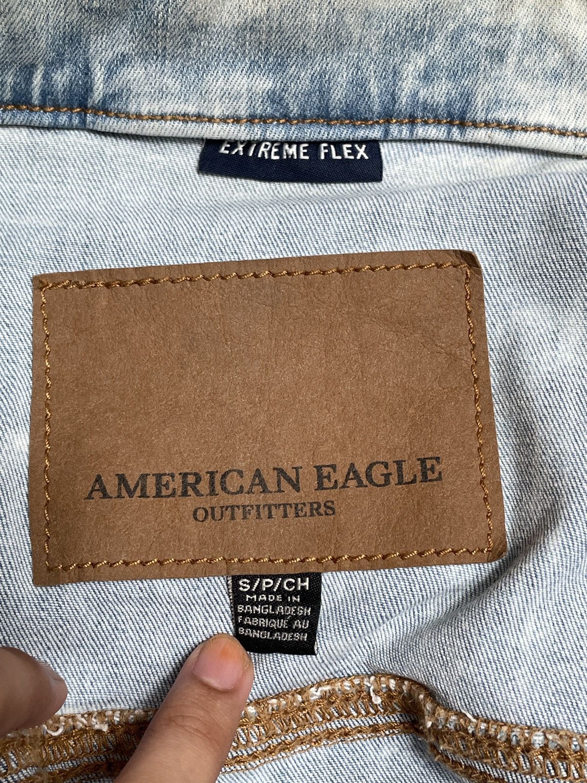 American Eagle Outfitters × Vintage Vintage Brand American Eagle Denim Jacket 2000s Size US S / EU 44-46 / 1 - 9 Thumbnail