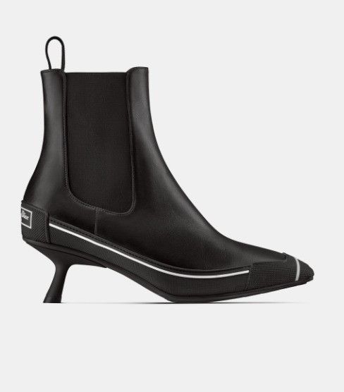 Dior o1w1db10924 D-Motion Heeled Ankle Boot in Black Size US 6 / IT 36 - 1 Thumbnail
