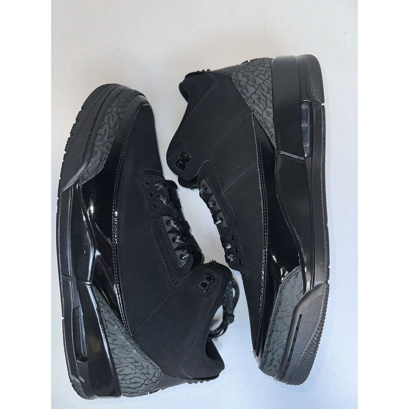 Nike Nike Air Jordan 3 Retro Black Cat DM0967-001 Size 5Y / W6.5 Size US 5 / EU 37 - 2 Thumbnail