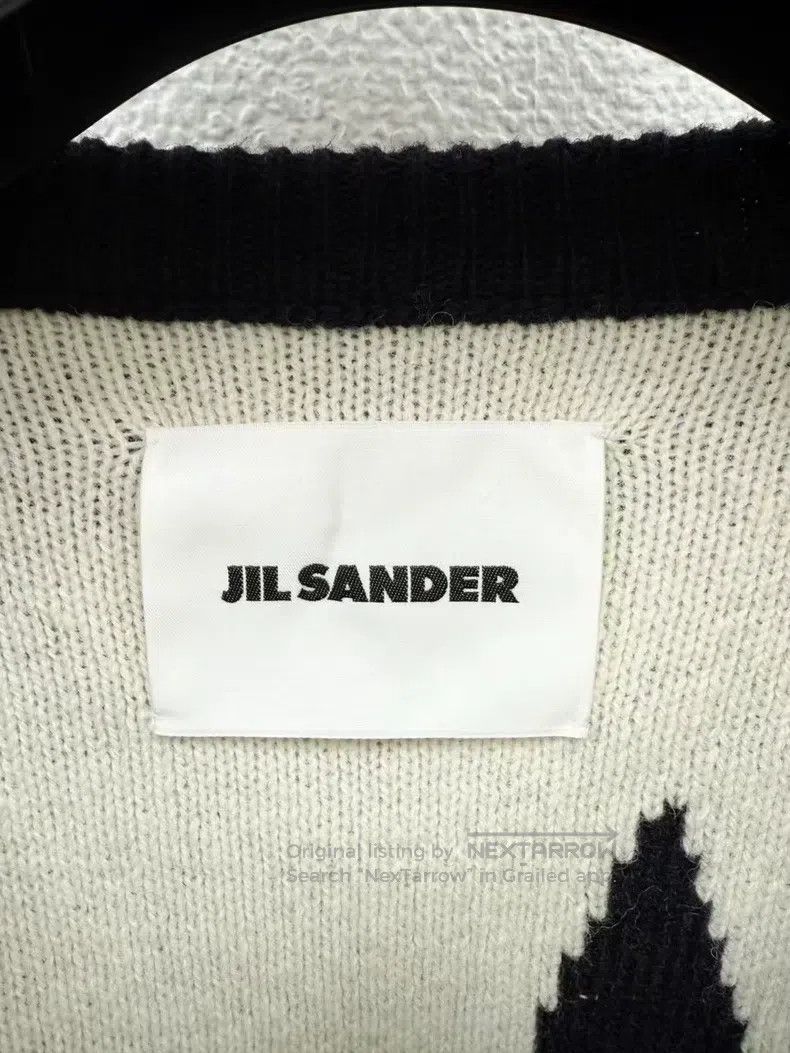 Jil Sander Jil Sander size 46 Wool Jacquard Sweater Size S / US 4 / IT 40 - 3 Thumbnail