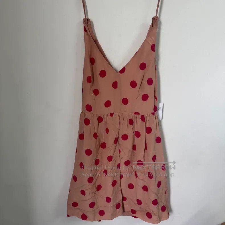 Valentino Mulberry silk polka dot dress