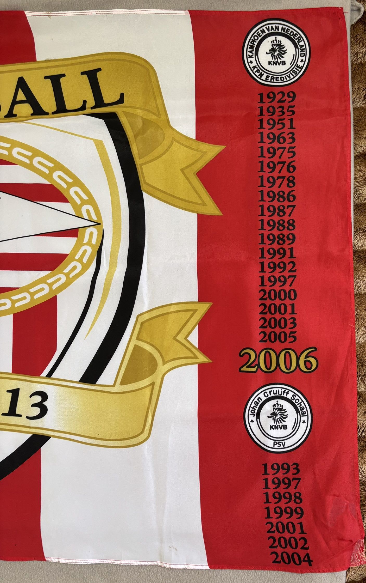 Other PSV Eindhoven 2006 stick flag, Phoxy Club scarf Size ONE SIZE - 9 Thumbnail