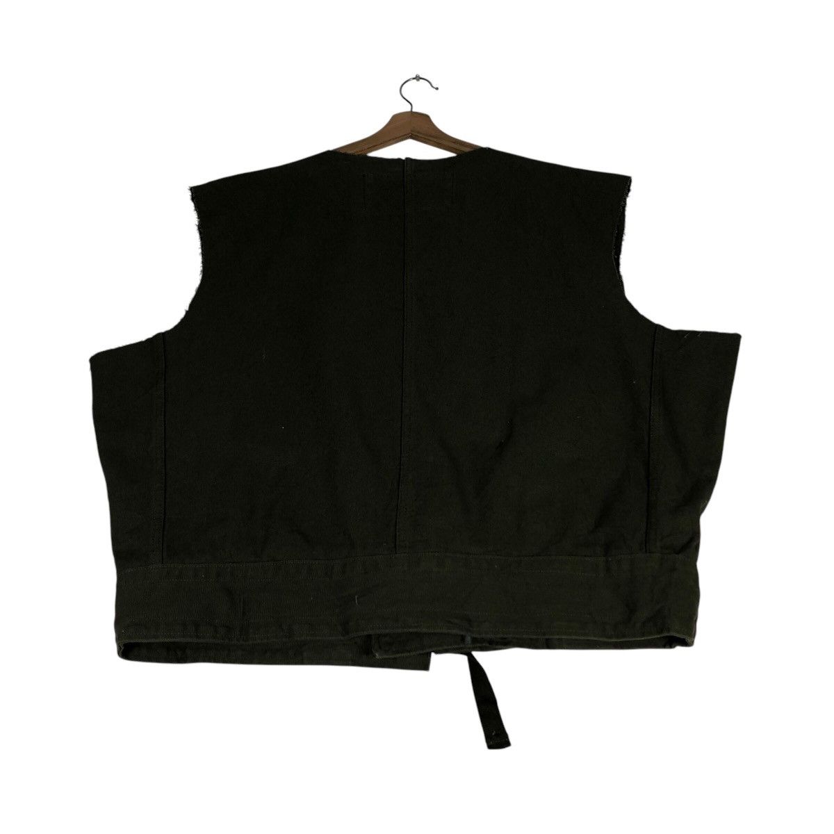 Japanese Brand CRAFTSMANSHIP Biker Tactical Asym Field Vest Olive Utility Size US M / EU 48-50 / 2 - 11 Thumbnail