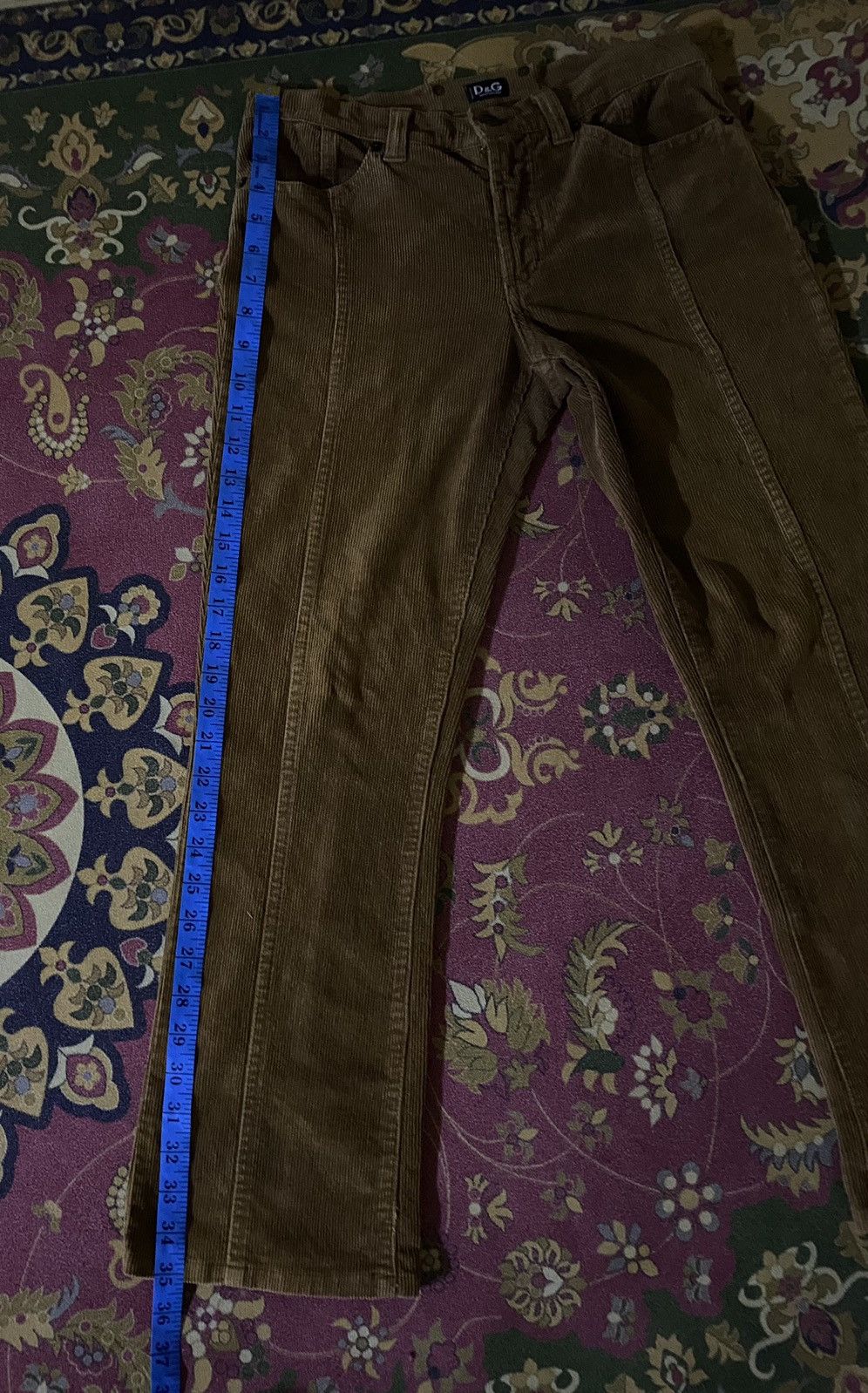 Dolce & Gabbana × Vintage Vintage Dolce & Gabbana Corduroy Pants Size 28" / US 6 / IT 42 - 17 Thumbnail