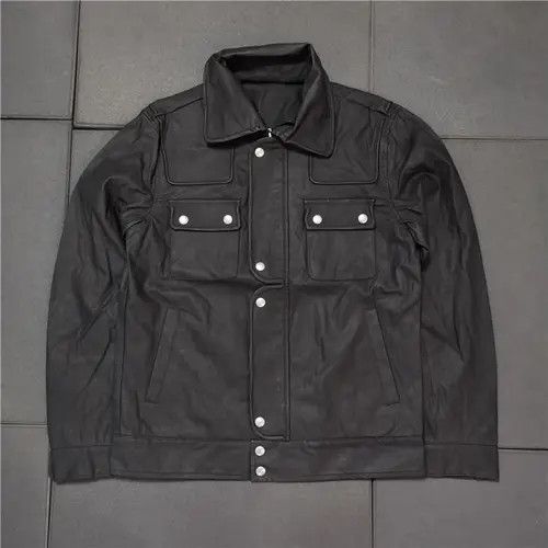 Japanese Brand Retro punk leather jacket Size US XL / EU 56 / 4 - 1 Thumbnail