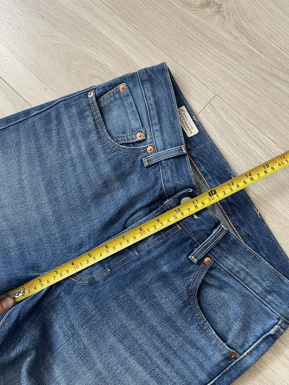 Levi's Levi’s jeans premium 501 Levis denim blue rare classic Size US 30 / EU 46 - 16 Thumbnail