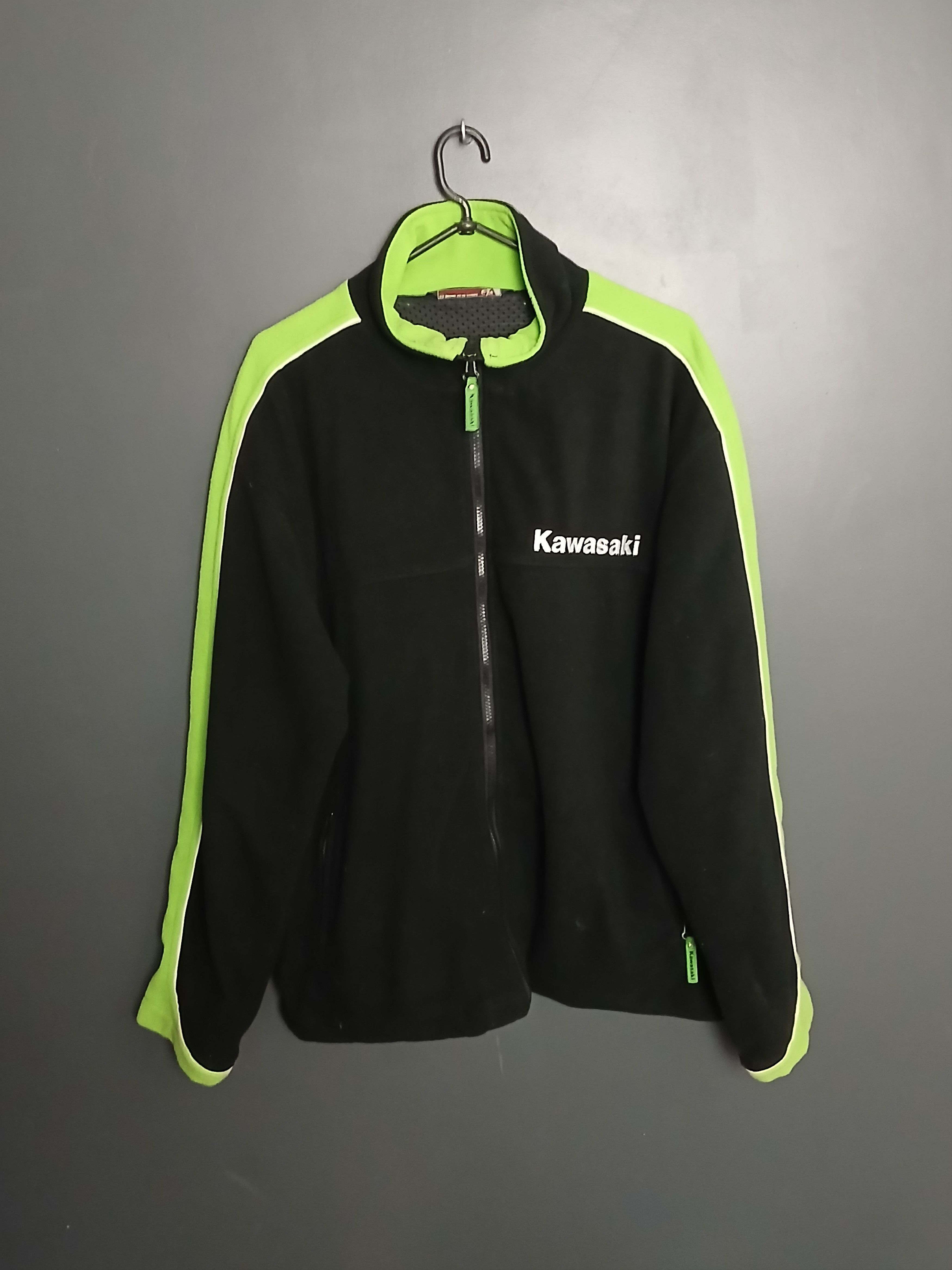 Other Kawasaki Racing Moto Fleece Jacket Size US XL / EU 56 / 4 - 1 Thumbnail