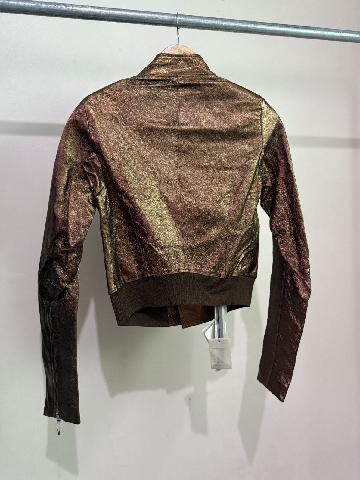 Rick Owens NWT Rick Owens Bronze Neck Jacket Size US S / EU 44-46 / 1 - 14 Thumbnail