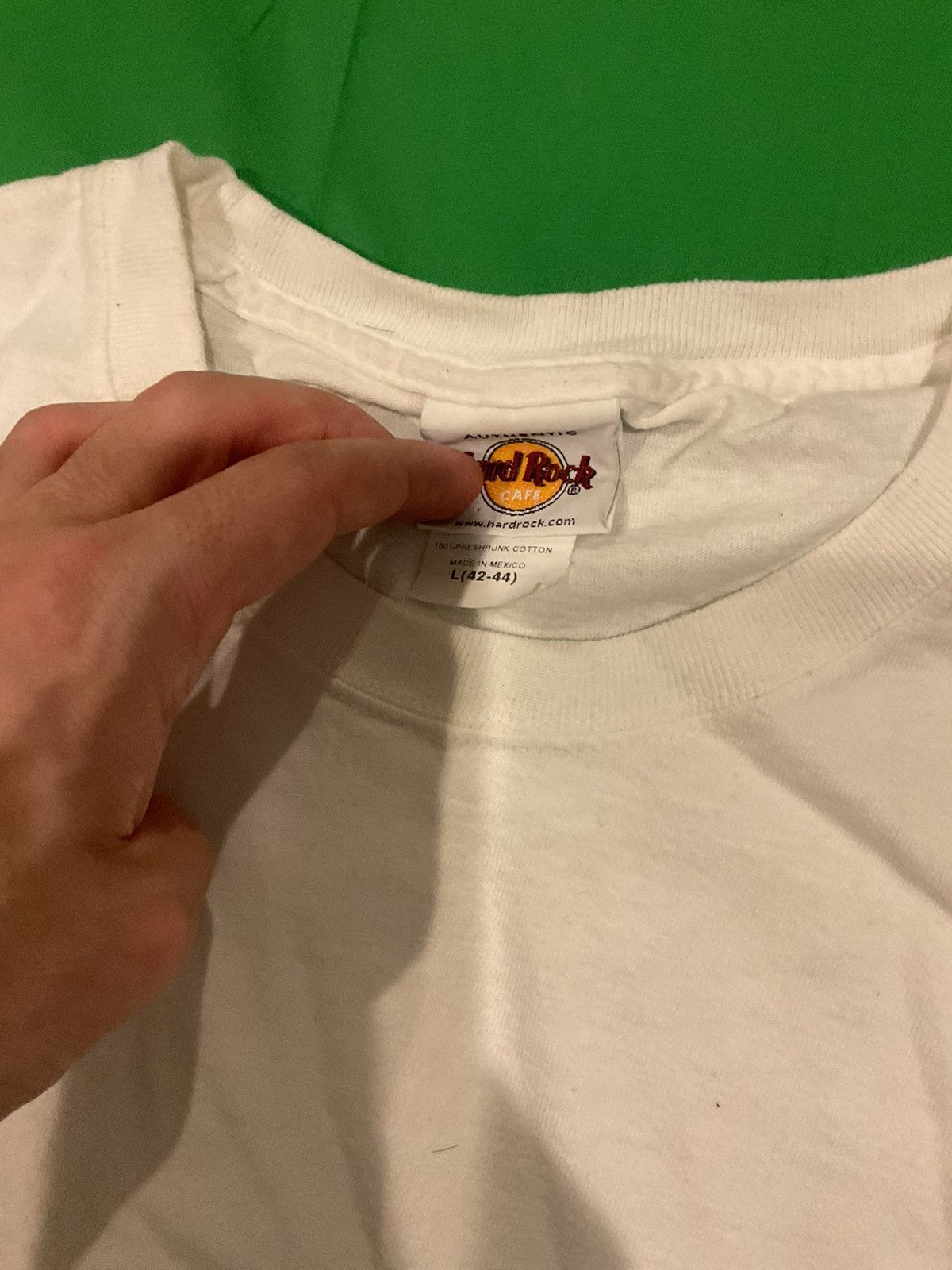 Hard Rock Cafe × Vintage Vintage 1990 Hard Rock Cafe Orlando t-shirt Size US L / EU 52-54 / 3 - 3 Thumbnail