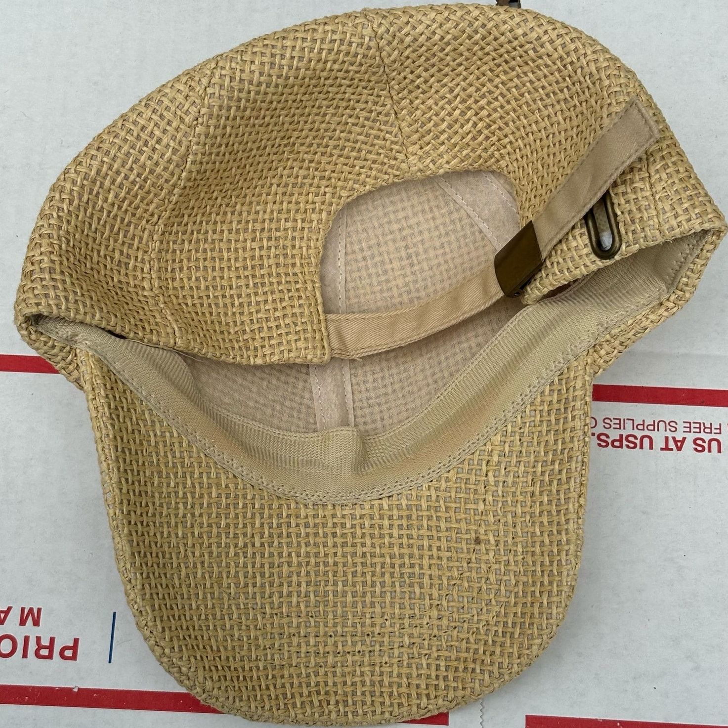 Other Tan Straw Hat Size ONE SIZE - 5 Thumbnail